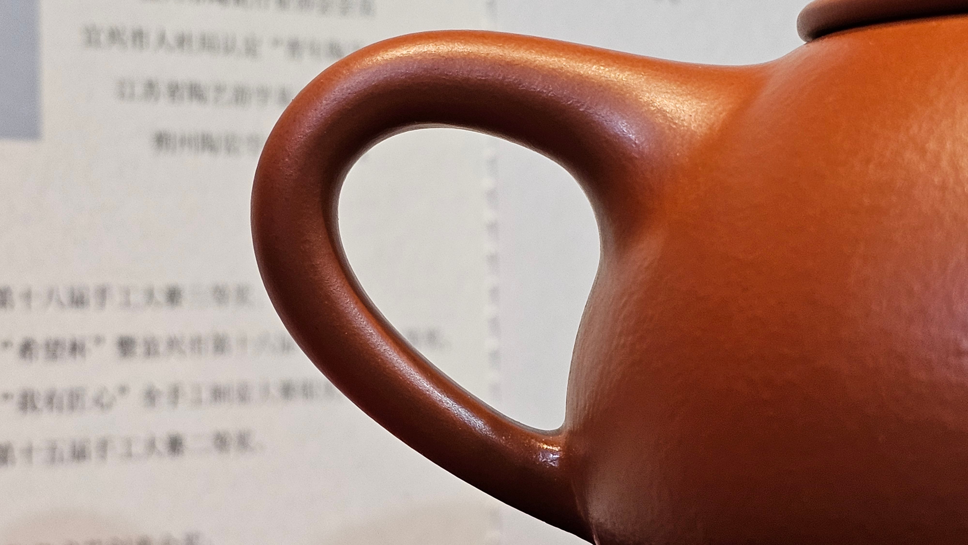 《满瓢》"Man Piao", 332.8ml, Xiao Mei Yao Zhu Ni 小煤窑朱泥 ~ Crafted by L3A Consummate Master Artist Li Yan Ru 李艳如 ~ !Congratulations to Ms S.M.! 1811hrs 2nd August 2025! Velden, The Netherlands🇳🇱.