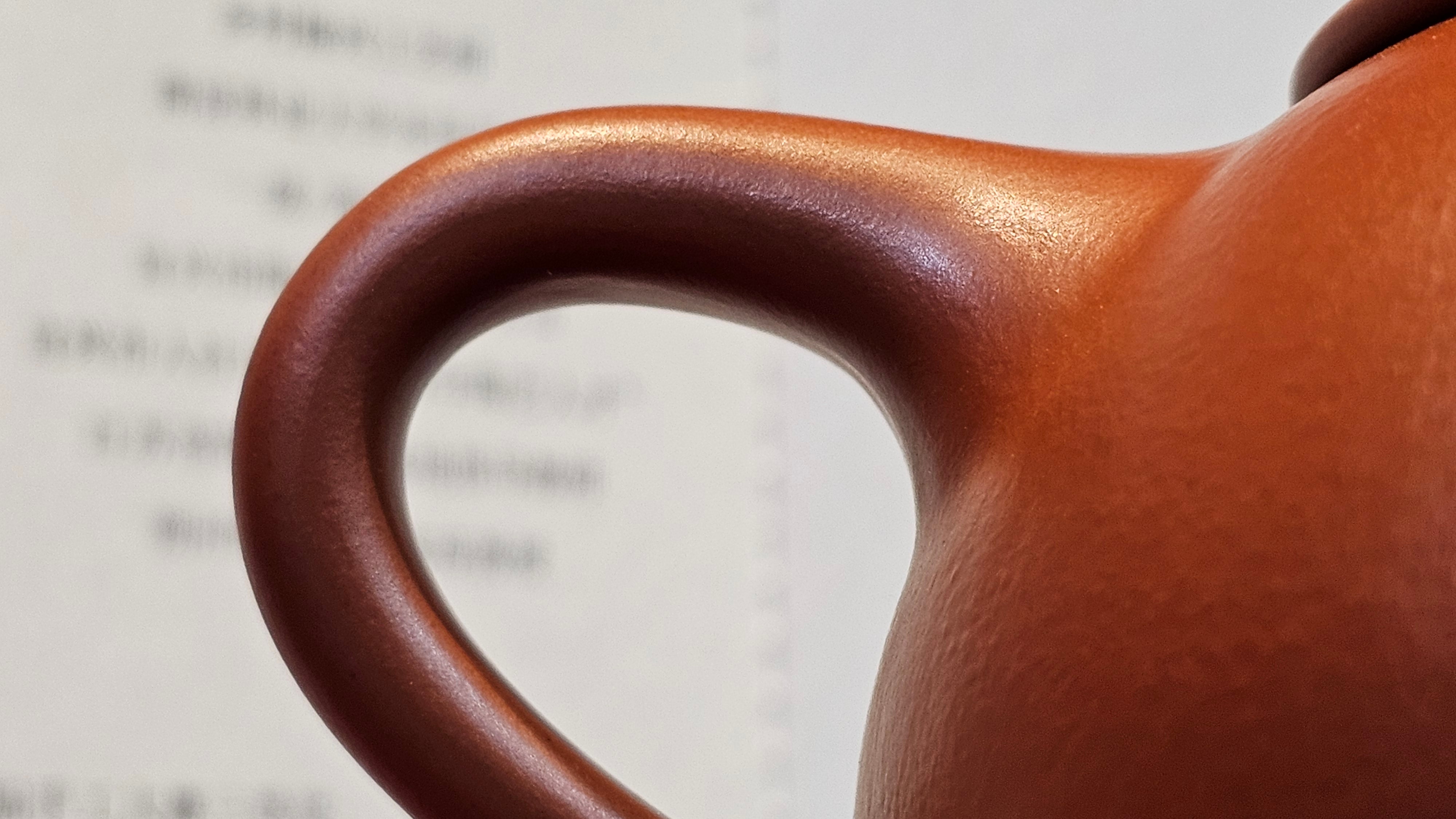 《满瓢》"Man Piao", 332.8ml, Xiao Mei Yao Zhu Ni 小煤窑朱泥 ~ Crafted by L3A Consummate Master Artist Li Yan Ru 李艳如 ~ !Congratulations to Ms S.M.! 1811hrs 2nd August 2025! Velden, The Netherlands🇳🇱.