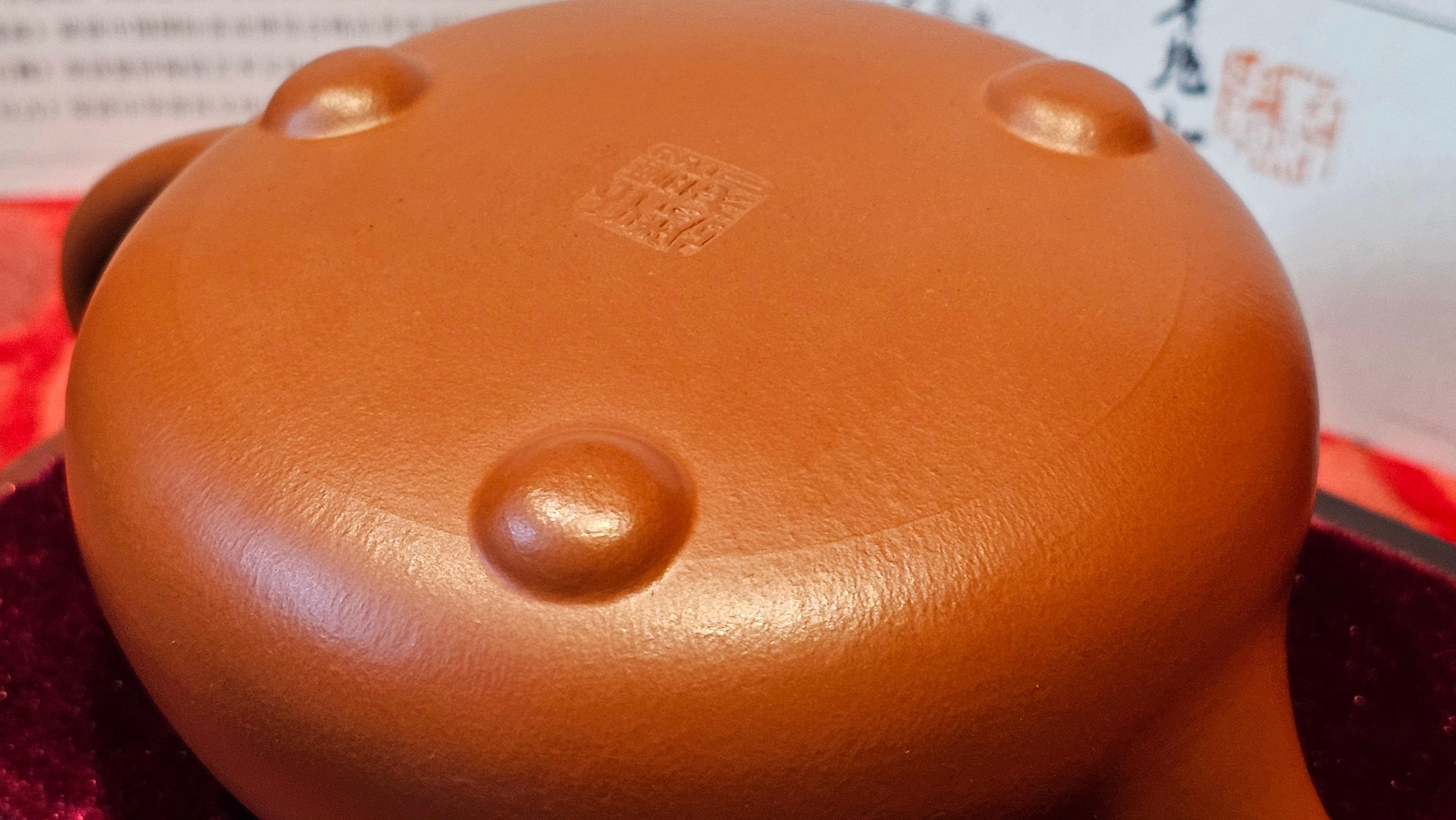 《满瓢》"Man Piao", 332.8ml, Xiao Mei Yao Zhu Ni 小煤窑朱泥 ~ Crafted by L3A Consummate Master Artist Li Yan Ru 李艳如 ~ !Congratulations to Ms S.M.! 1811hrs 2nd August 2025! Velden, The Netherlands🇳🇱.