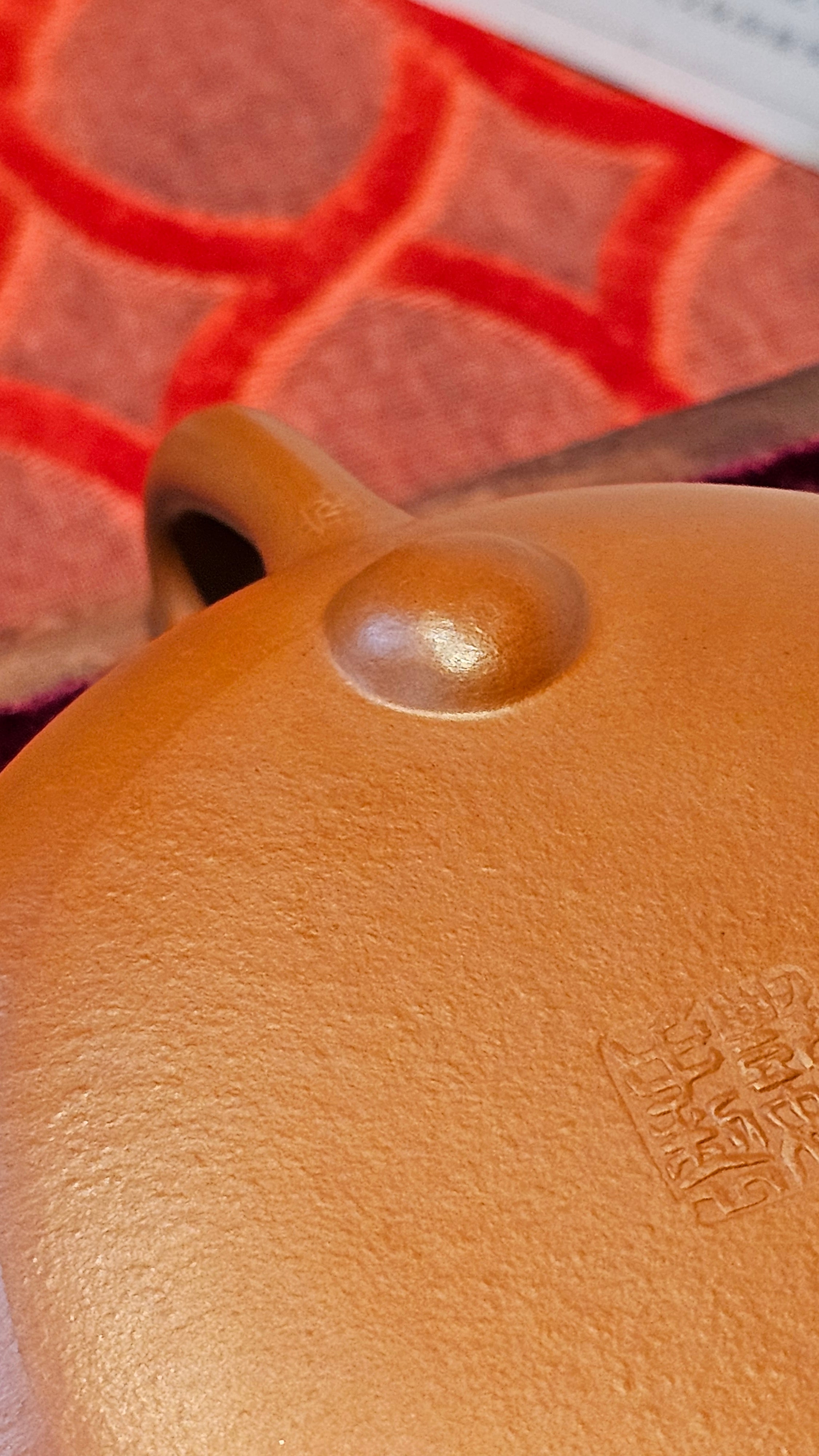 《满瓢》"Man Piao", 332.8ml, Xiao Mei Yao Zhu Ni 小煤窑朱泥 ~ Crafted by L3A Consummate Master Artist Li Yan Ru 李艳如 ~ !Congratulations to Ms S.M.! 1811hrs 2nd August 2025! Velden, The Netherlands🇳🇱.