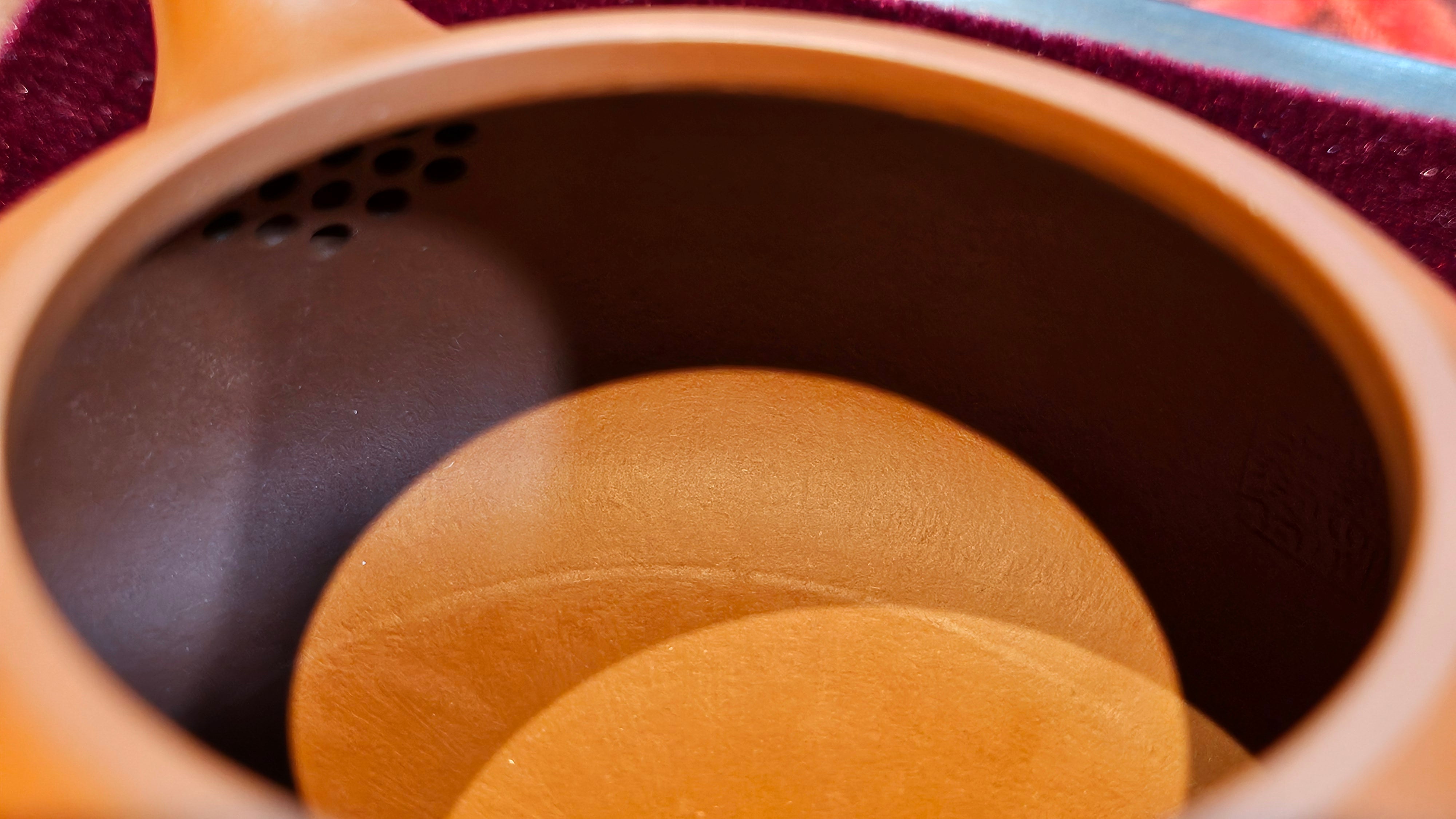 《满瓢》"Man Piao", 332.8ml, Xiao Mei Yao Zhu Ni 小煤窑朱泥 ~ Crafted by L3A Consummate Master Artist Li Yan Ru 李艳如 ~ !Congratulations to Ms S.M.! 1811hrs 2nd August 2025! Velden, The Netherlands🇳🇱.