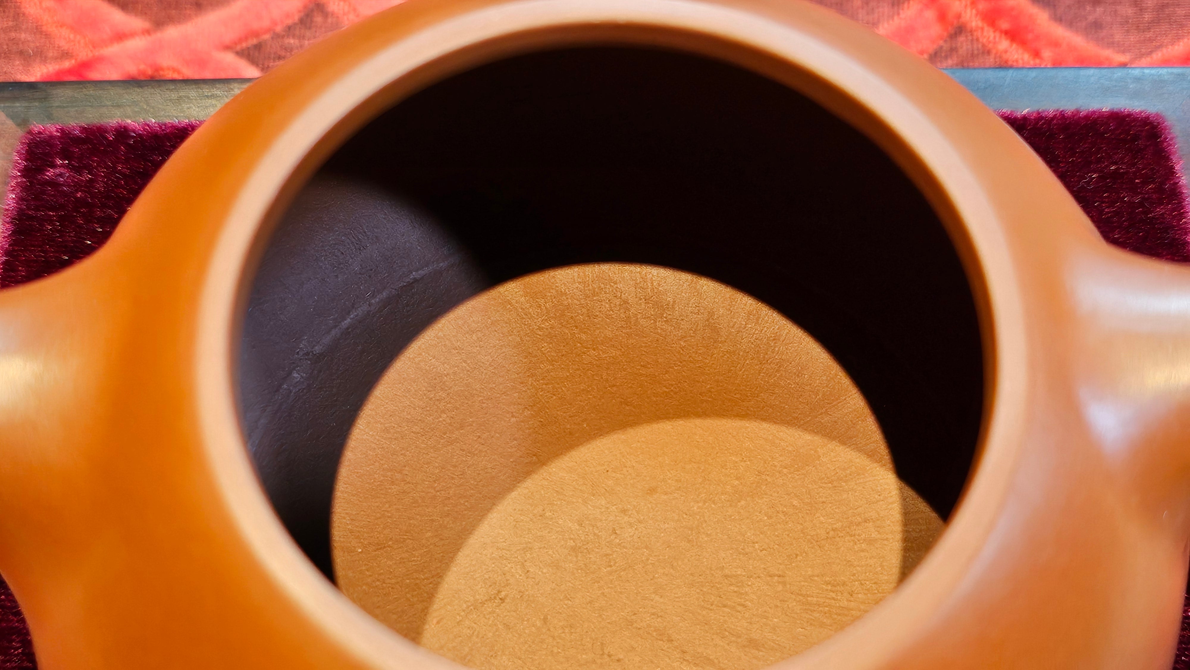 《满瓢》"Man Piao", 332.8ml, Xiao Mei Yao Zhu Ni 小煤窑朱泥 ~ Crafted by L3A Consummate Master Artist Li Yan Ru 李艳如 ~ !Congratulations to Ms S.M.! 1811hrs 2nd August 2025! Velden, The Netherlands🇳🇱.