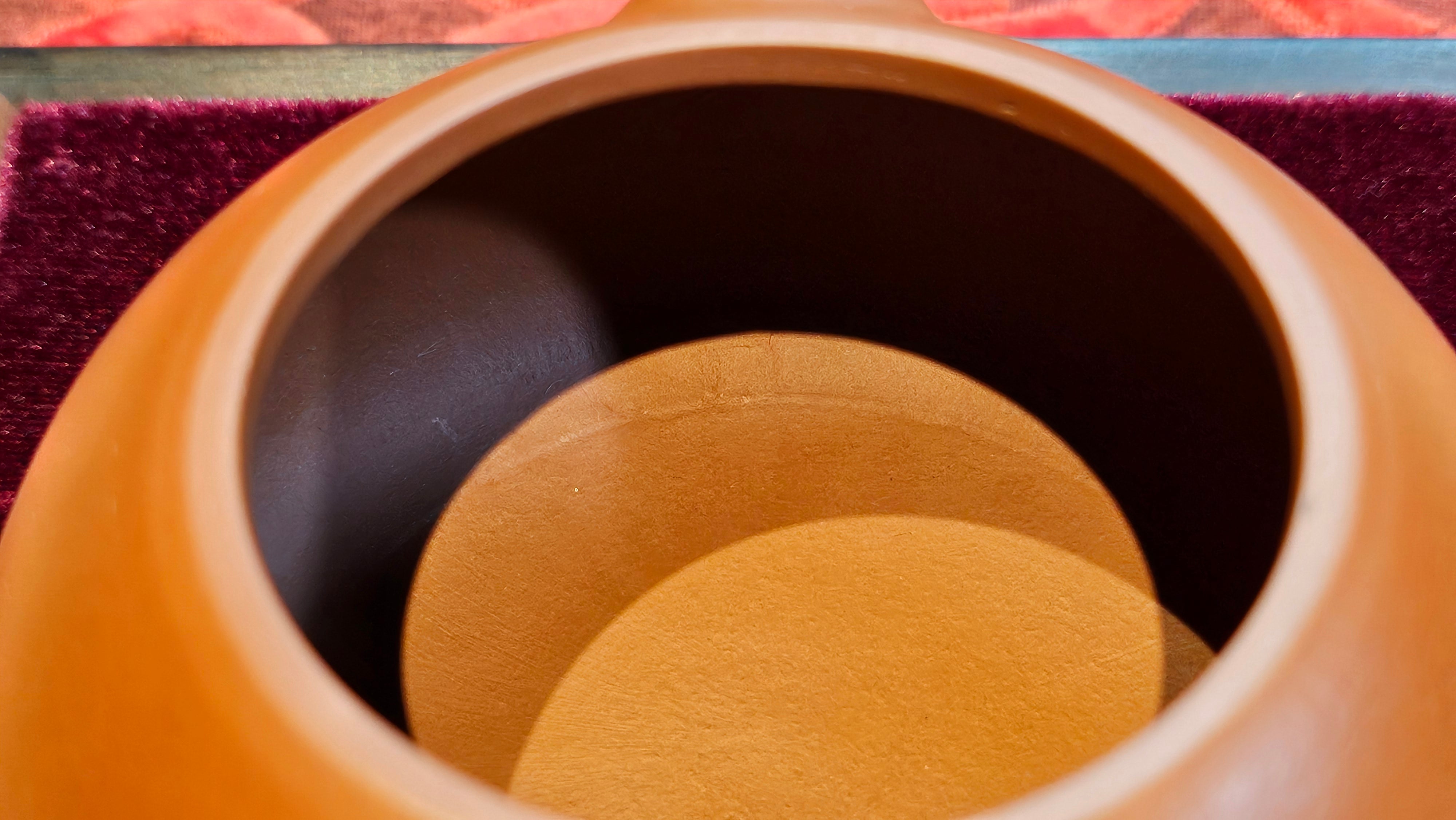 《满瓢》"Man Piao", 332.8ml, Xiao Mei Yao Zhu Ni 小煤窑朱泥 ~ Crafted by L3A Consummate Master Artist Li Yan Ru 李艳如 ~ !Congratulations to Ms S.M.! 1811hrs 2nd August 2025! Velden, The Netherlands🇳🇱.