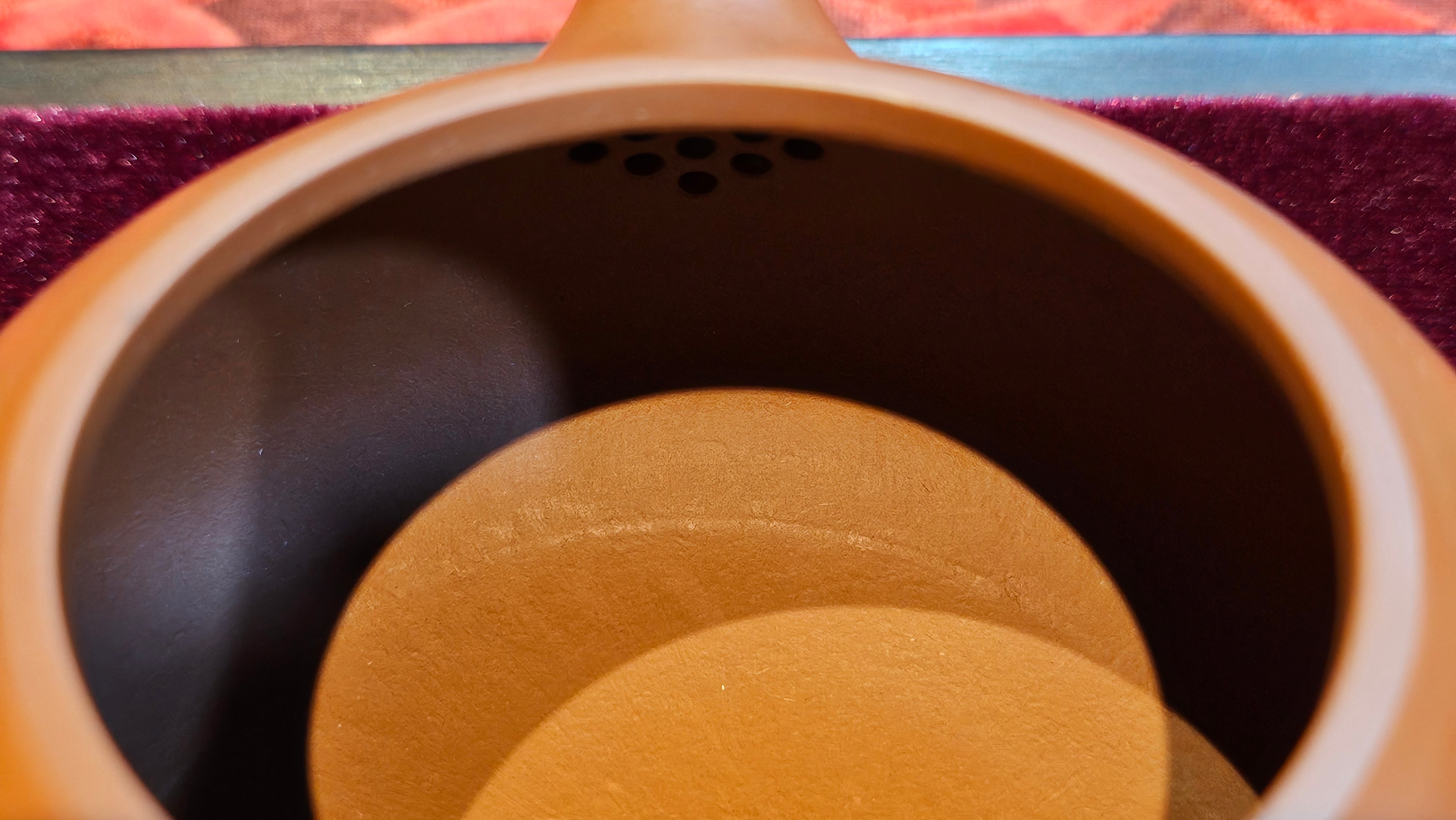 《满瓢》"Man Piao", 332.8ml, Xiao Mei Yao Zhu Ni 小煤窑朱泥 ~ Crafted by L3A Consummate Master Artist Li Yan Ru 李艳如 ~ !Congratulations to Ms S.M.! 1811hrs 2nd August 2025! Velden, The Netherlands🇳🇱.