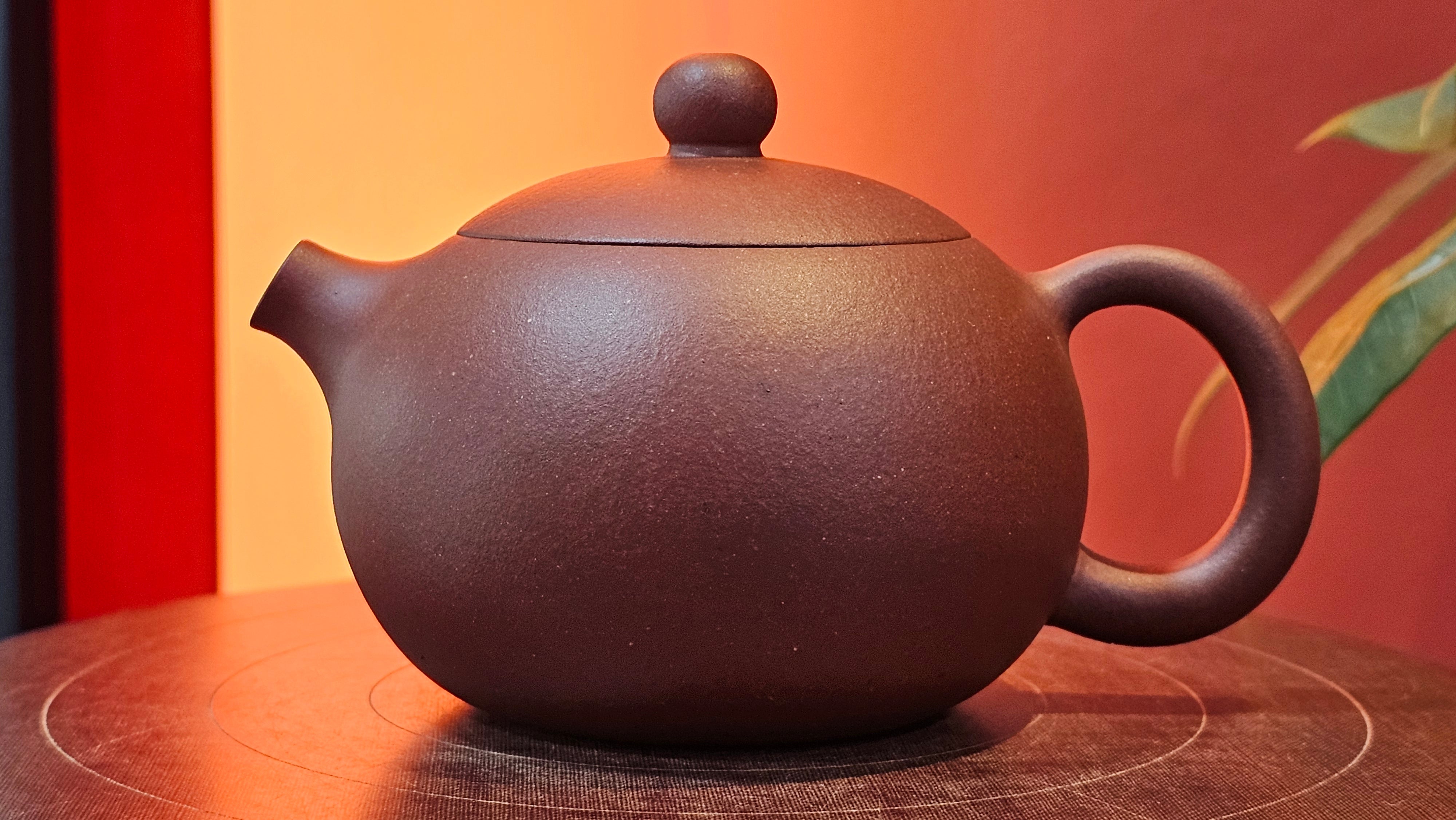 Xi Shi 西施, 160.2ml, Di Cao Qing Zi Ni 底槽青紫泥, by Craftsman Gu Xiao Ming 顾小明  ~ Congratulations to Mr S.P.!!, 0759hrs 7th July 2025, North Las Vegas, NV!