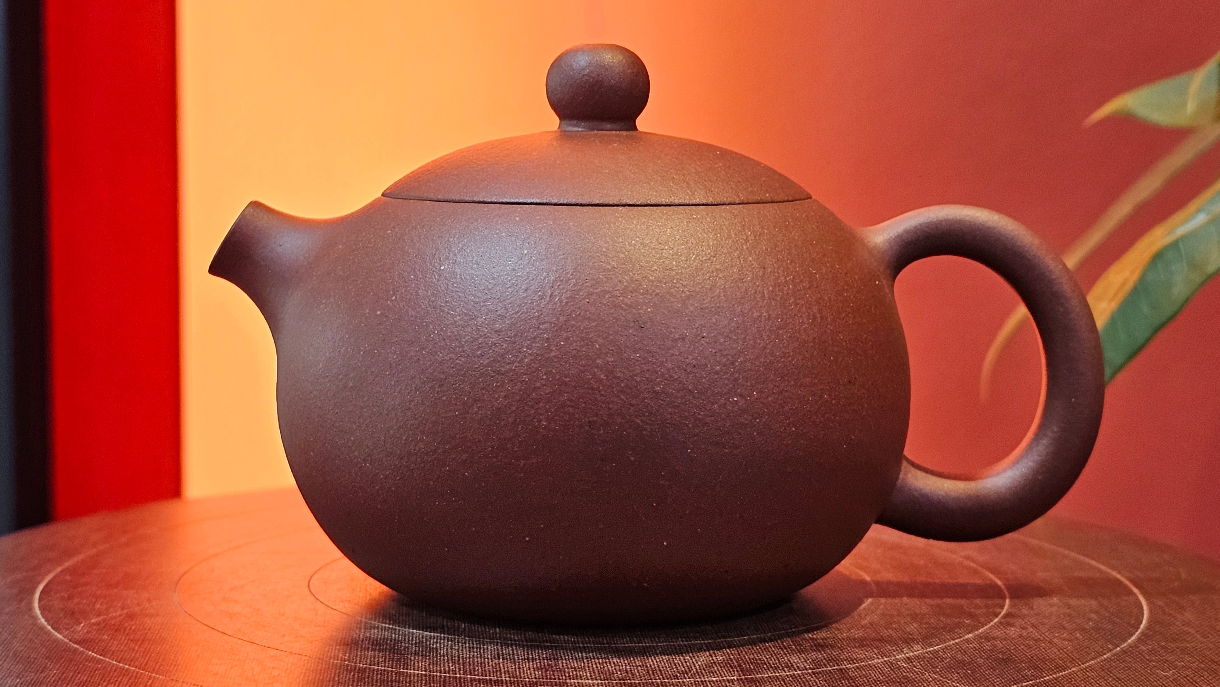 Xi Shi 西施, 160.2ml, Di Cao Qing Zi Ni 底槽青紫泥, by Craftsman Gu Xiao Ming 顾小明  ~ Congratulations to Mr S.P.!!, 0759hrs 7th July 2025, North Las Vegas, NV!