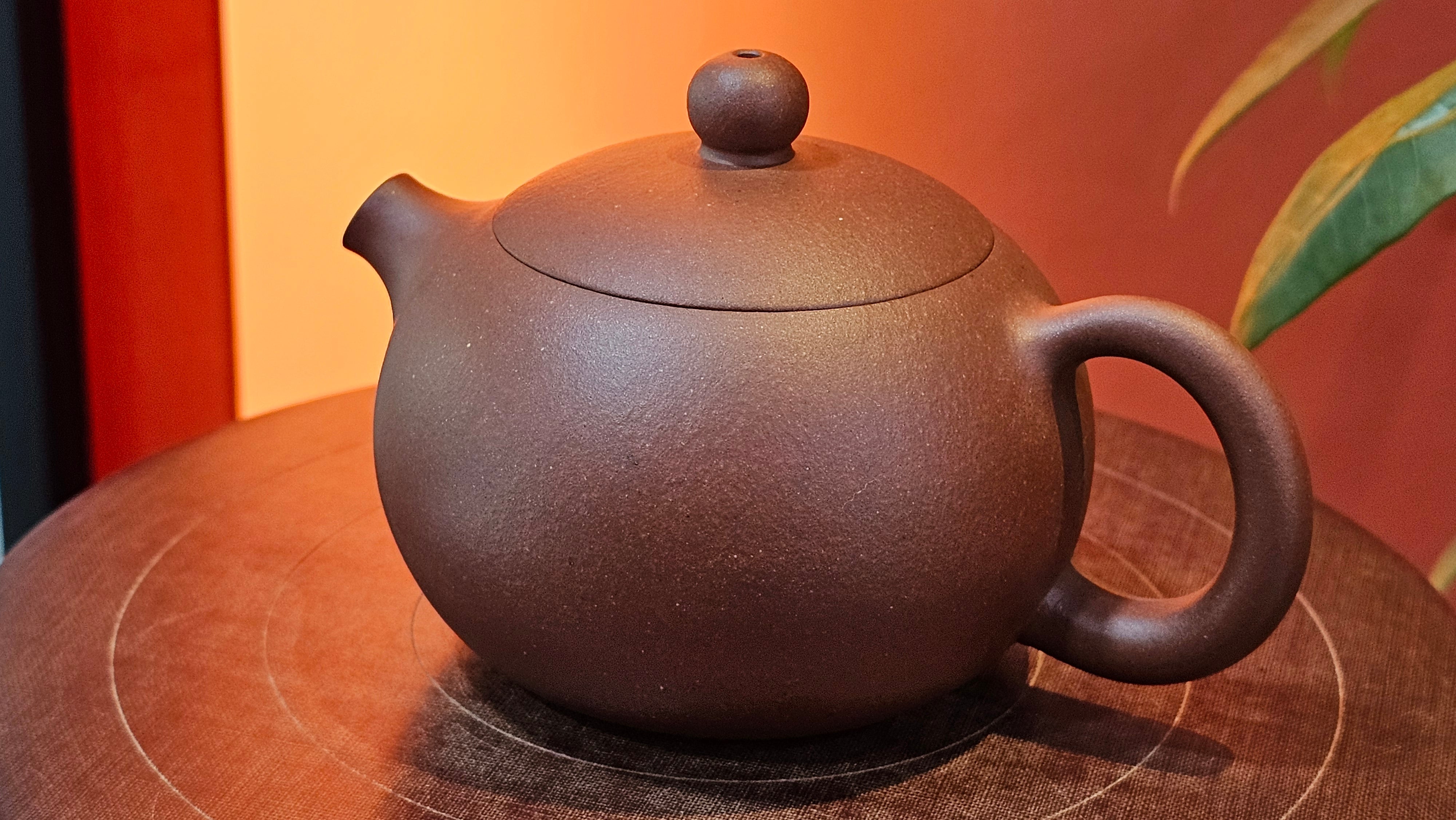 Xi Shi 西施, 160.2ml, Di Cao Qing Zi Ni 底槽青紫泥, by Craftsman Gu Xiao Ming 顾小明  ~ Congratulations to Mr S.P.!!, 0759hrs 7th July 2025, North Las Vegas, NV!