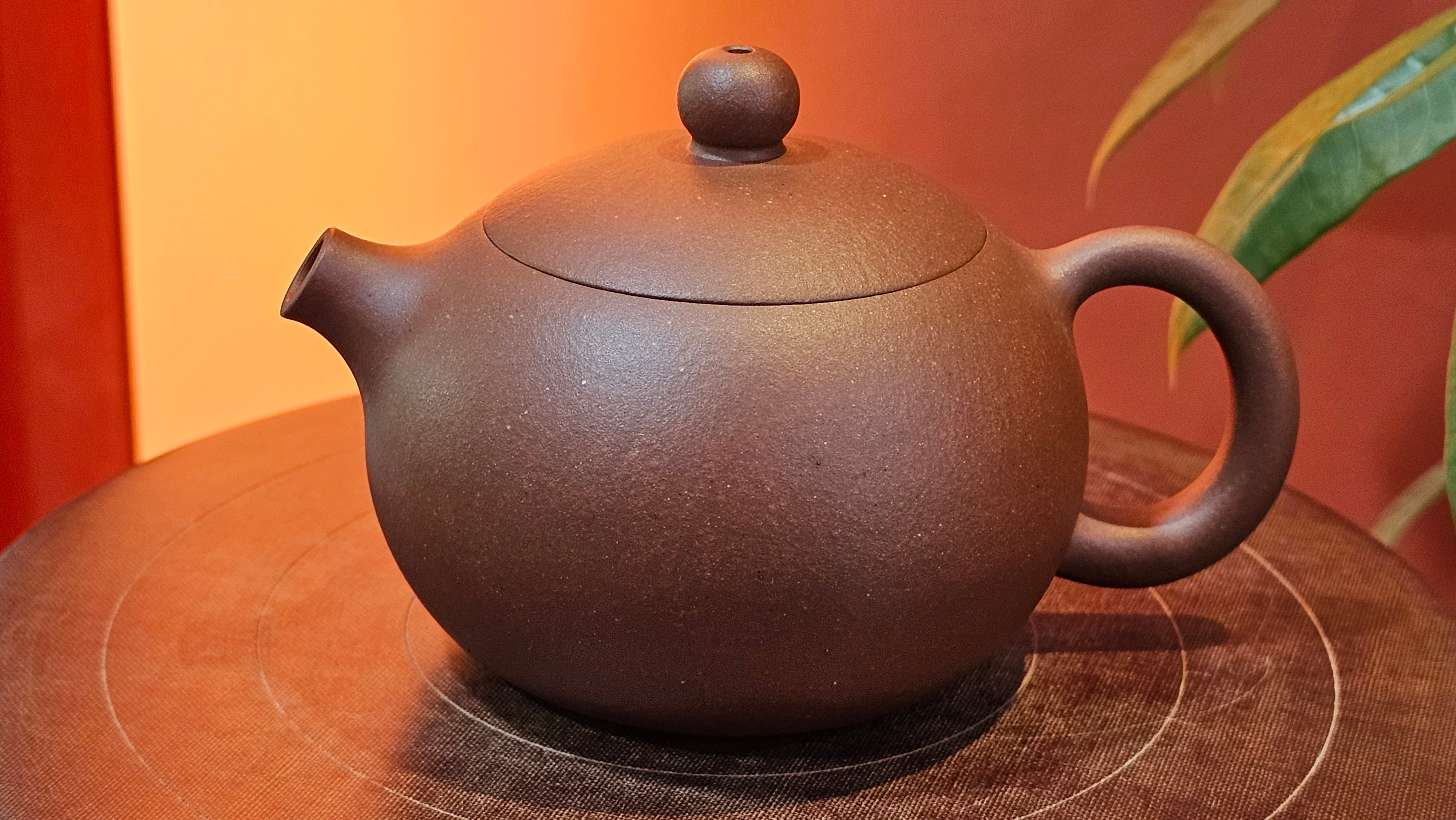 Xi Shi 西施, 160.2ml, Di Cao Qing Zi Ni 底槽青紫泥, by Craftsman Gu Xiao Ming 顾小明  ~ Congratulations to Mr S.P.!!, 0759hrs 7th July 2025, North Las Vegas, NV!