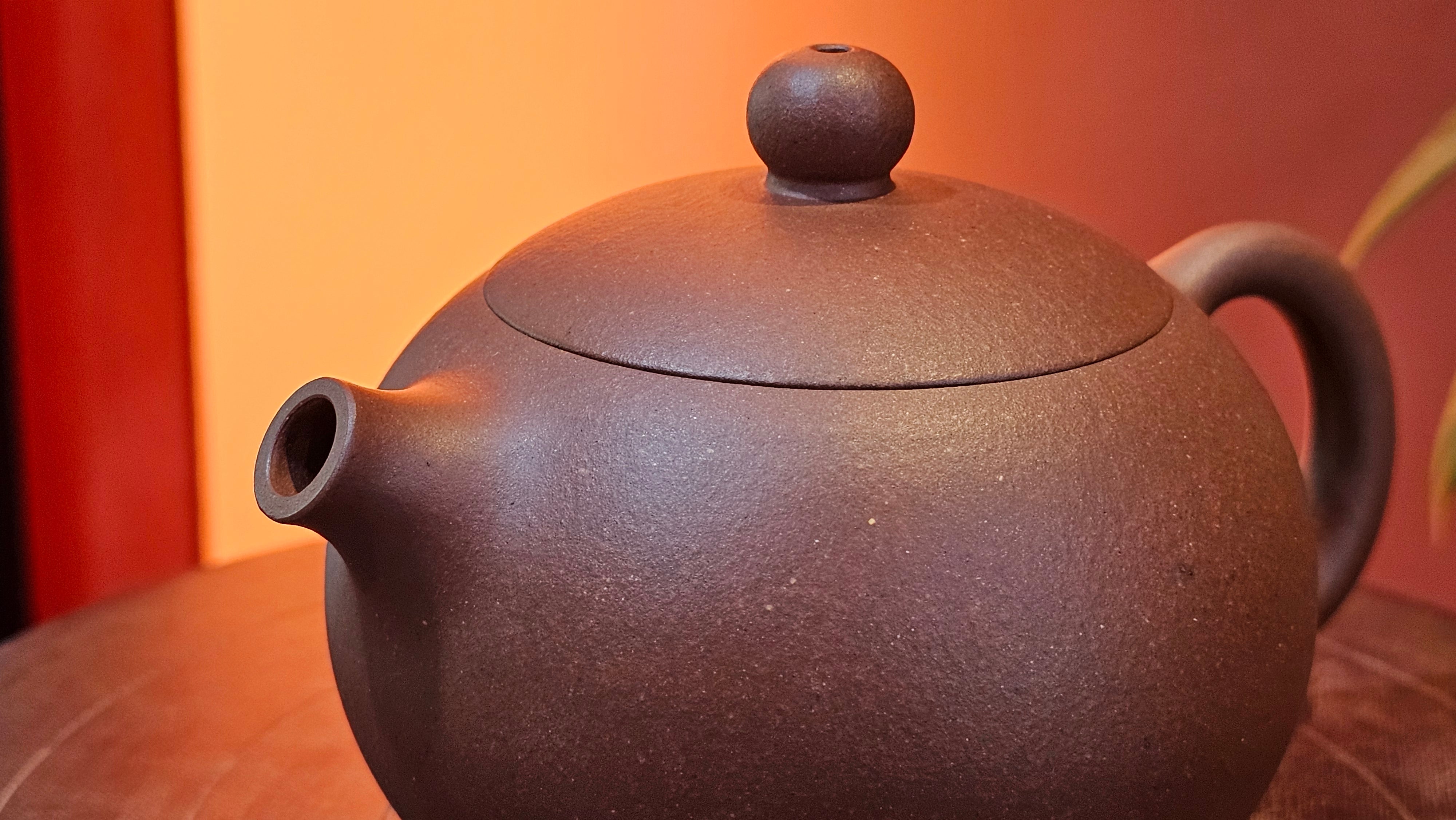 Xi Shi 西施, 160.2ml, Di Cao Qing Zi Ni 底槽青紫泥, by Craftsman Gu Xiao Ming 顾小明  ~ Congratulations to Mr S.P.!!, 0759hrs 7th July 2025, North Las Vegas, NV!