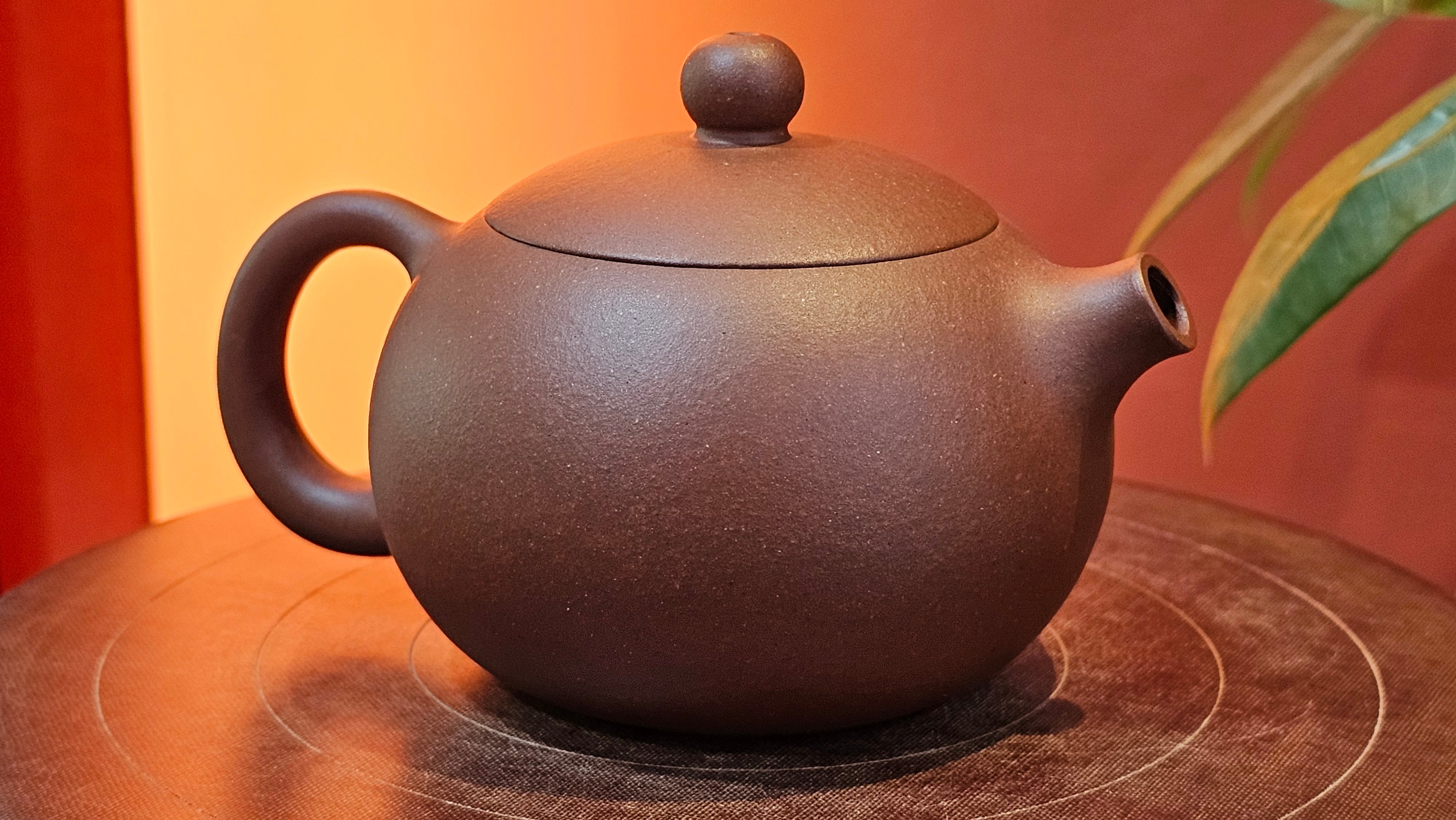 Xi Shi 西施, 160.2ml, Di Cao Qing Zi Ni 底槽青紫泥, by Craftsman Gu Xiao Ming 顾小明  ~ Congratulations to Mr S.P.!!, 0759hrs 7th July 2025, North Las Vegas, NV!