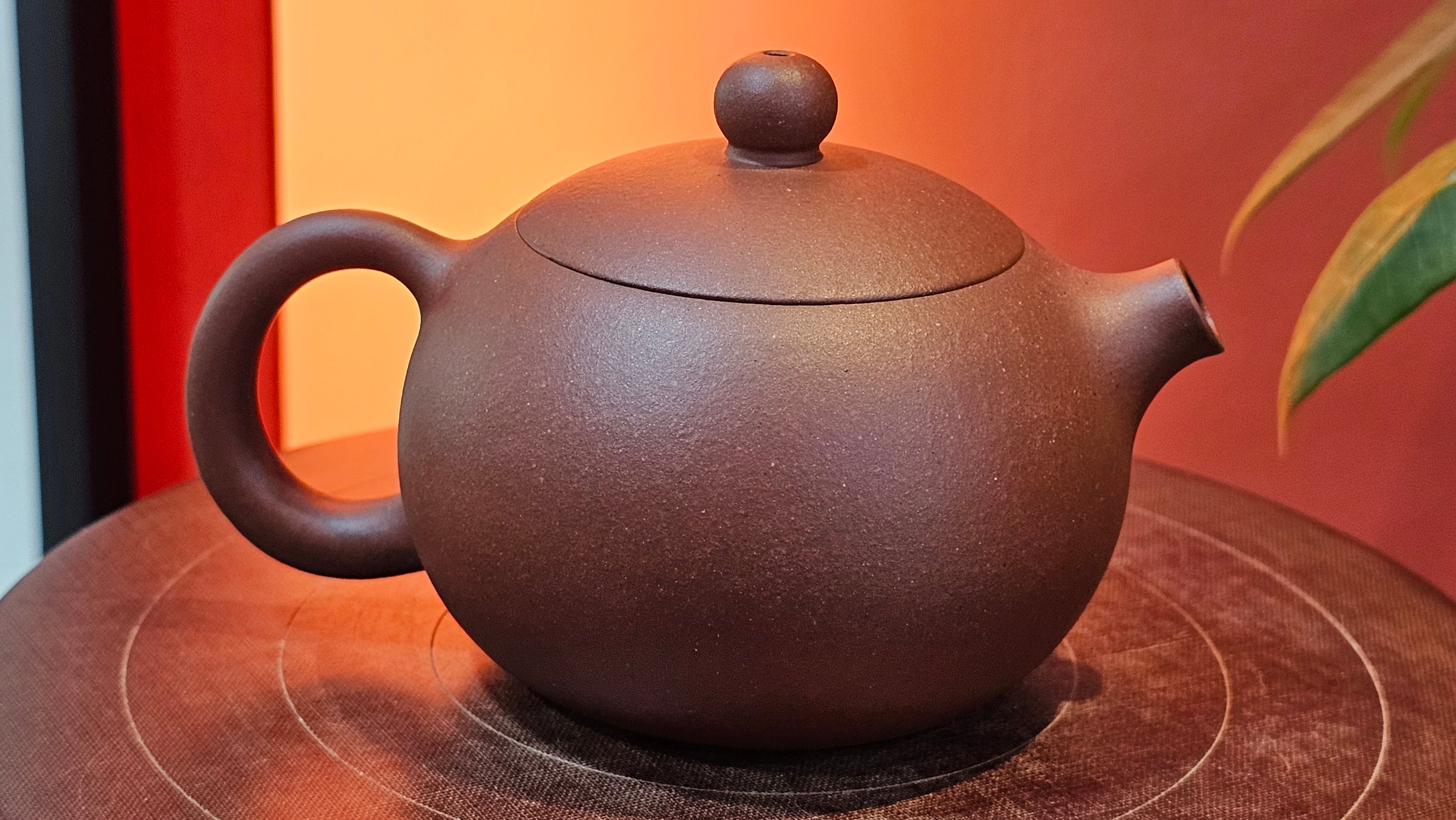 Xi Shi 西施, 160.2ml, Di Cao Qing Zi Ni 底槽青紫泥, by Craftsman Gu Xiao Ming 顾小明  ~ Congratulations to Mr S.P.!!, 0759hrs 7th July 2025, North Las Vegas, NV!