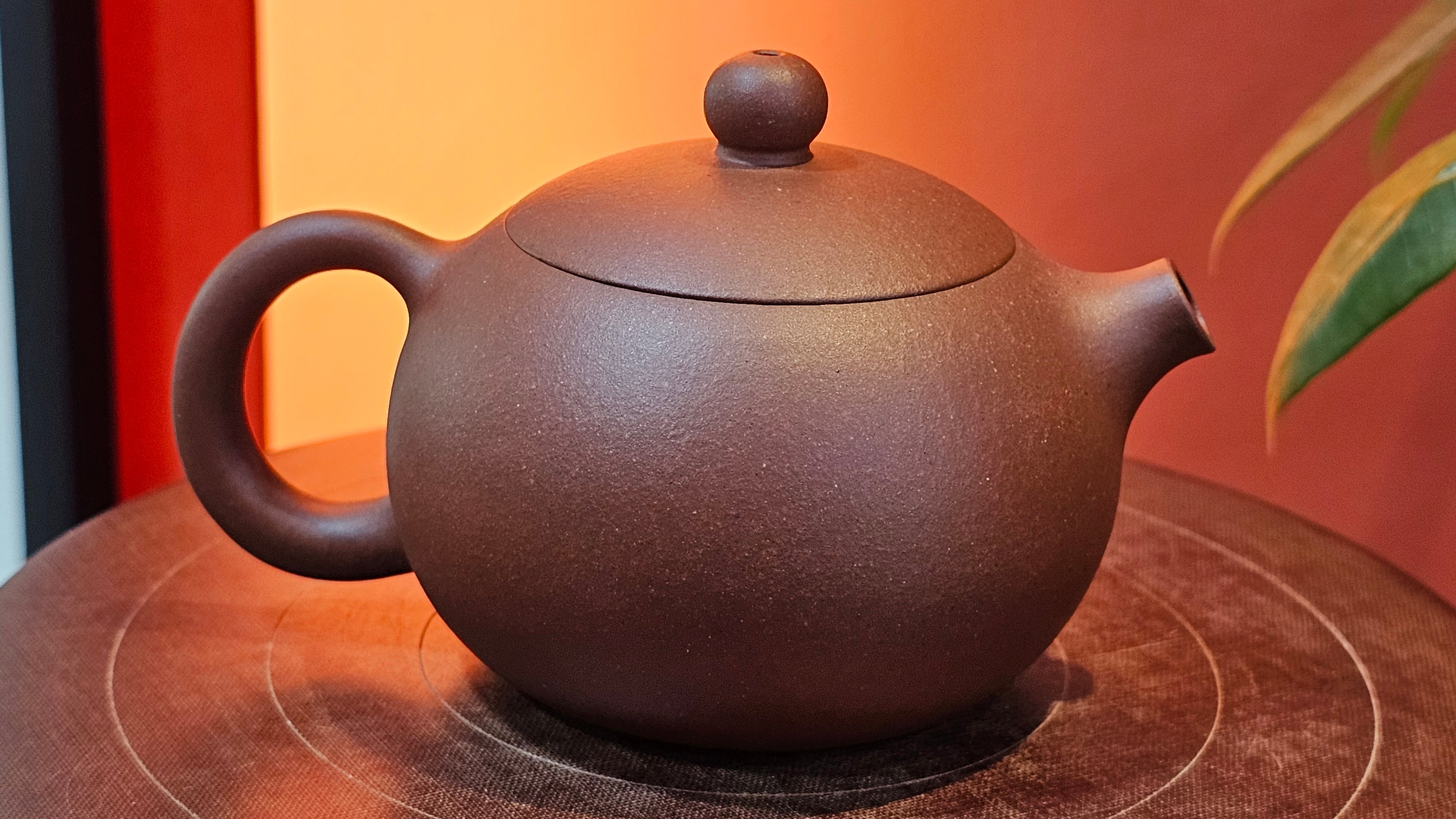 Xi Shi 西施, 160.2ml, Di Cao Qing Zi Ni 底槽青紫泥, by Craftsman Gu Xiao Ming 顾小明  ~ Congratulations to Mr S.P.!!, 0759hrs 7th July 2025, North Las Vegas, NV!