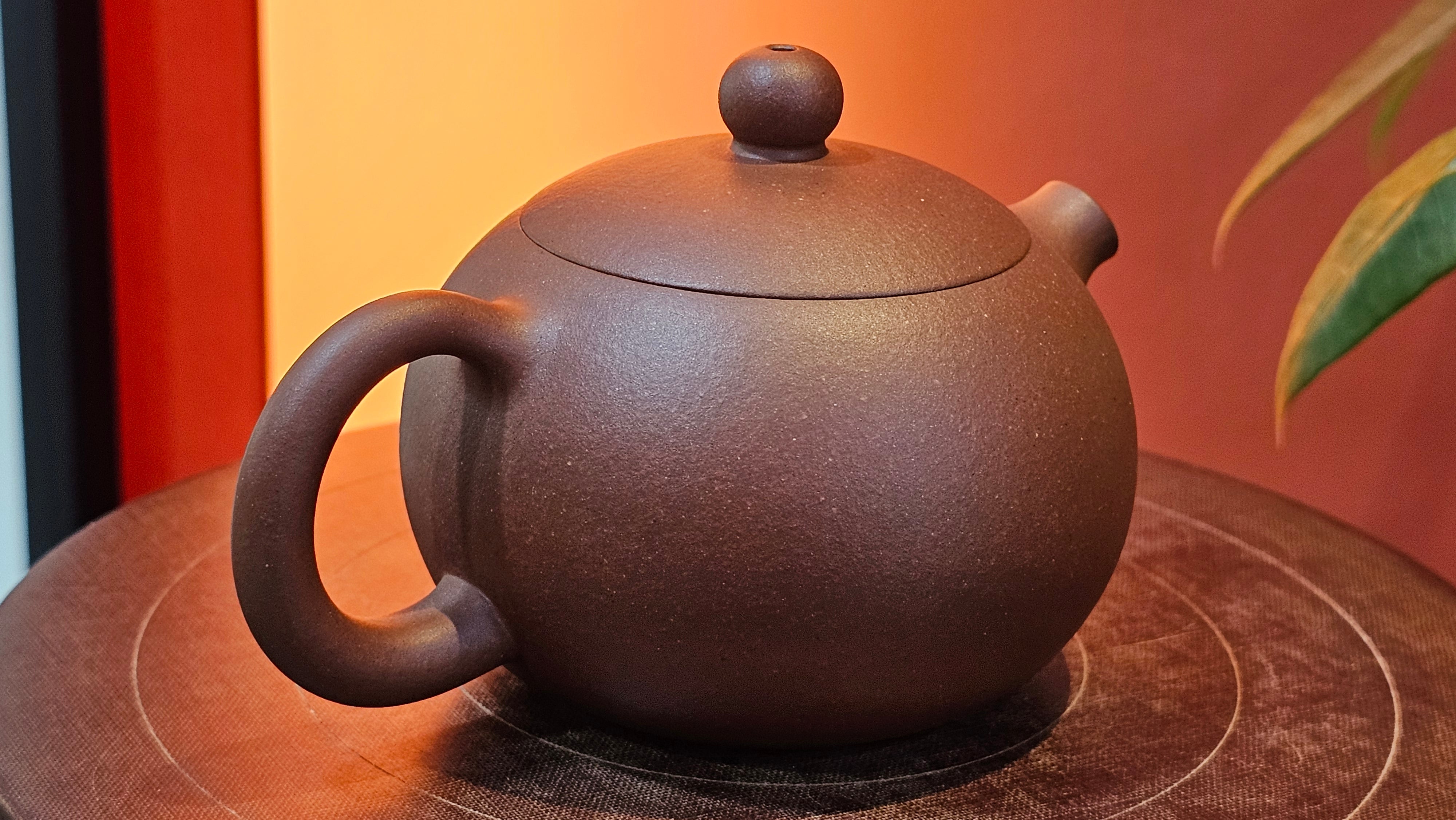 Xi Shi 西施, 160.2ml, Di Cao Qing Zi Ni 底槽青紫泥, by Craftsman Gu Xiao Ming 顾小明  ~ Congratulations to Mr S.P.!!, 0759hrs 7th July 2025, North Las Vegas, NV!