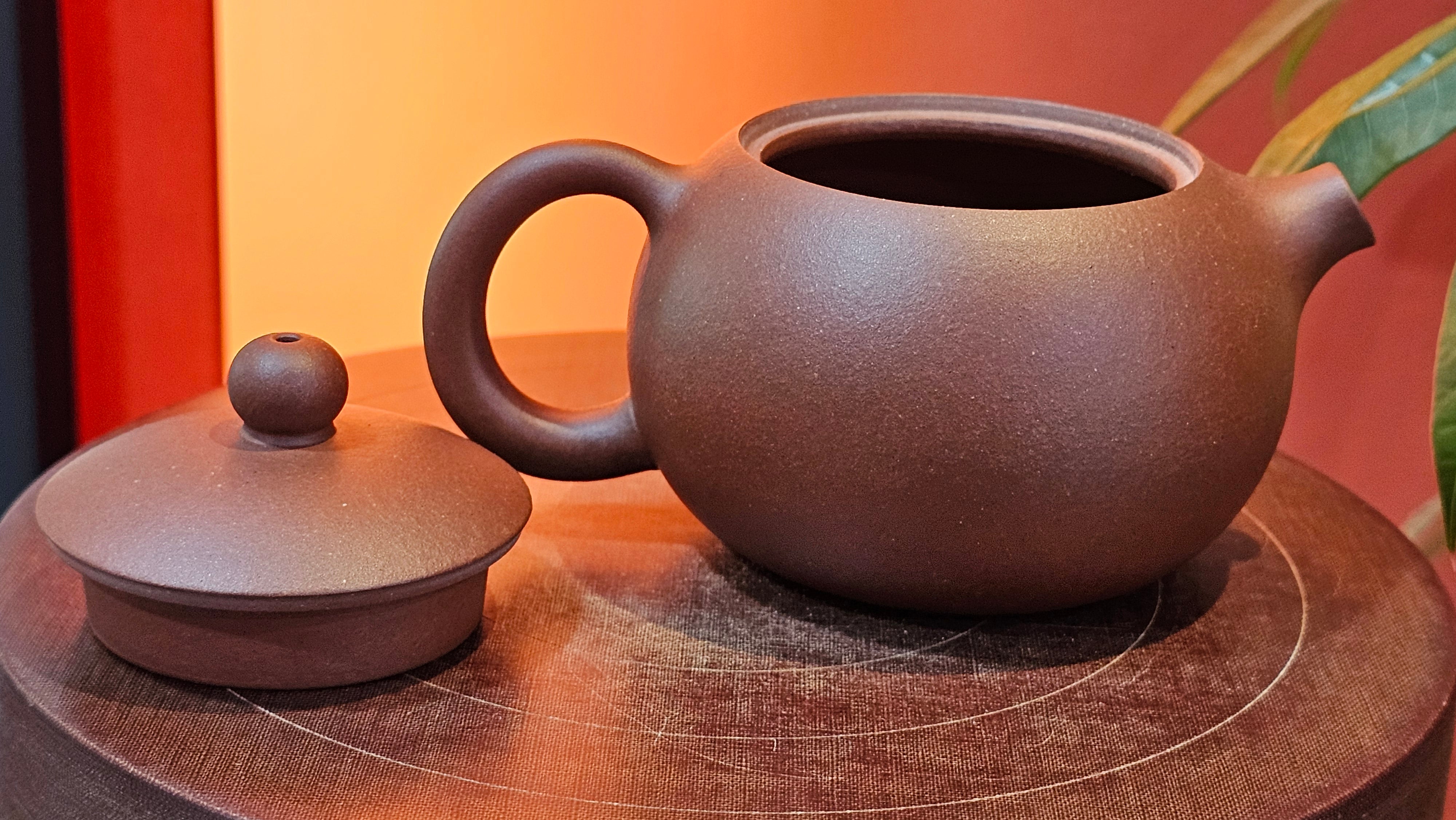 Xi Shi 西施, 160.2ml, Di Cao Qing Zi Ni 底槽青紫泥, by Craftsman Gu Xiao Ming 顾小明  ~ Congratulations to Mr S.P.!!, 0759hrs 7th July 2025, North Las Vegas, NV!