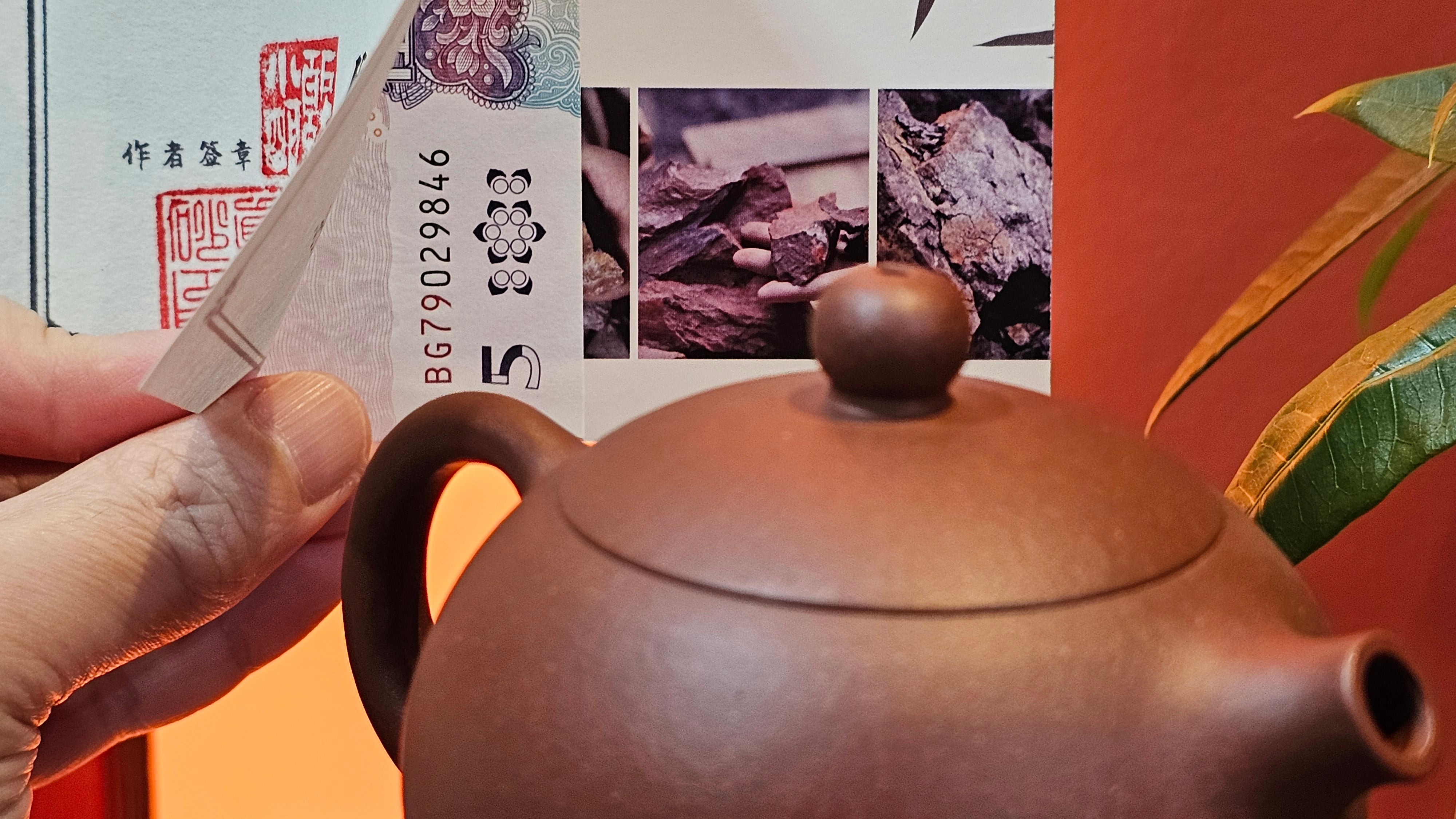 Xi Shi 西施, 160.2ml, Di Cao Qing Zi Ni 底槽青紫泥, by Craftsman Gu Xiao Ming 顾小明  ~ Congratulations to Mr S.P.!!, 0759hrs 7th July 2025, North Las Vegas, NV!