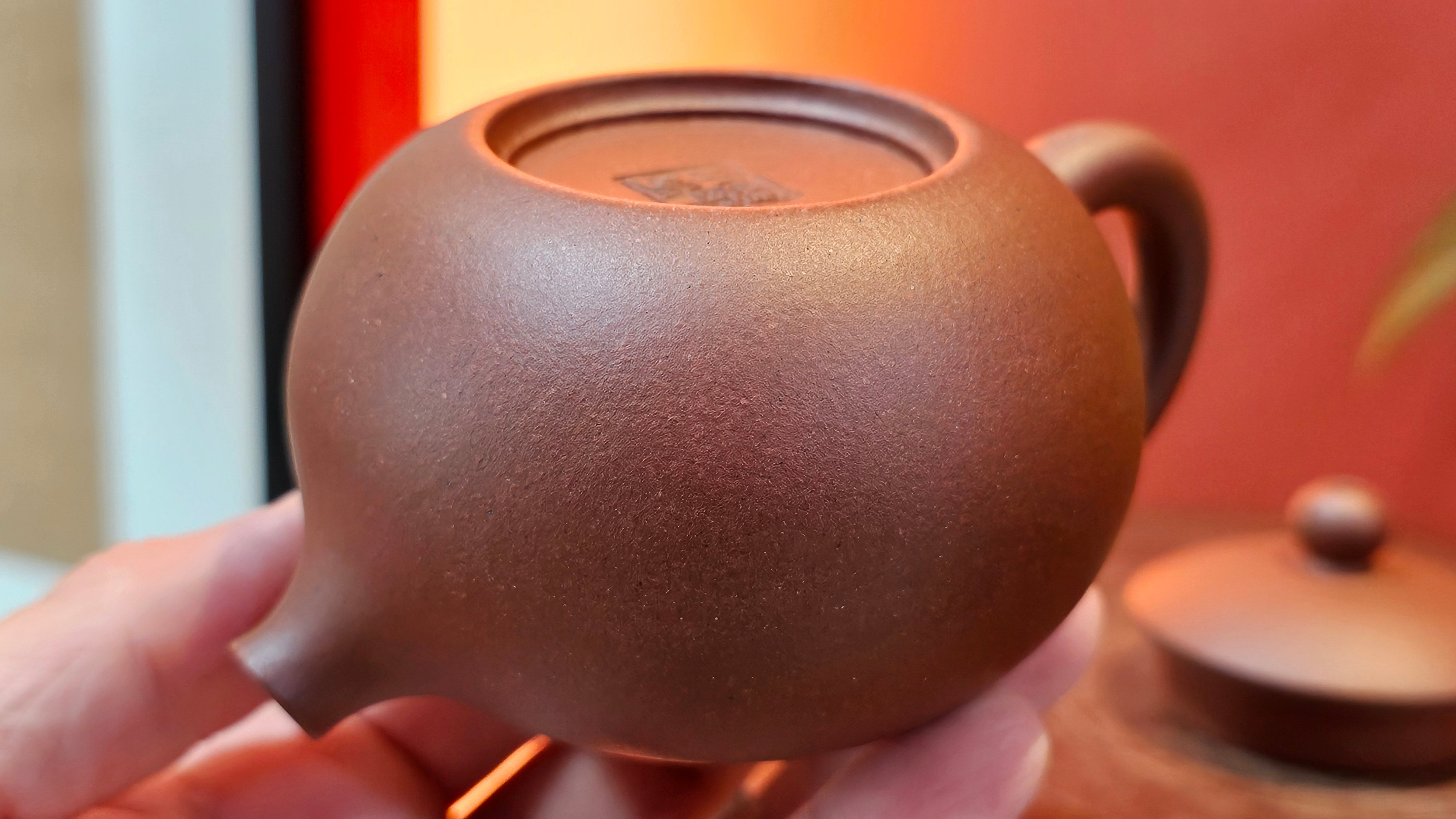 Xi Shi 西施, 160.2ml, Di Cao Qing Zi Ni 底槽青紫泥, by Craftsman Gu Xiao Ming 顾小明  ~ Congratulations to Mr S.P.!!, 0759hrs 7th July 2025, North Las Vegas, NV!