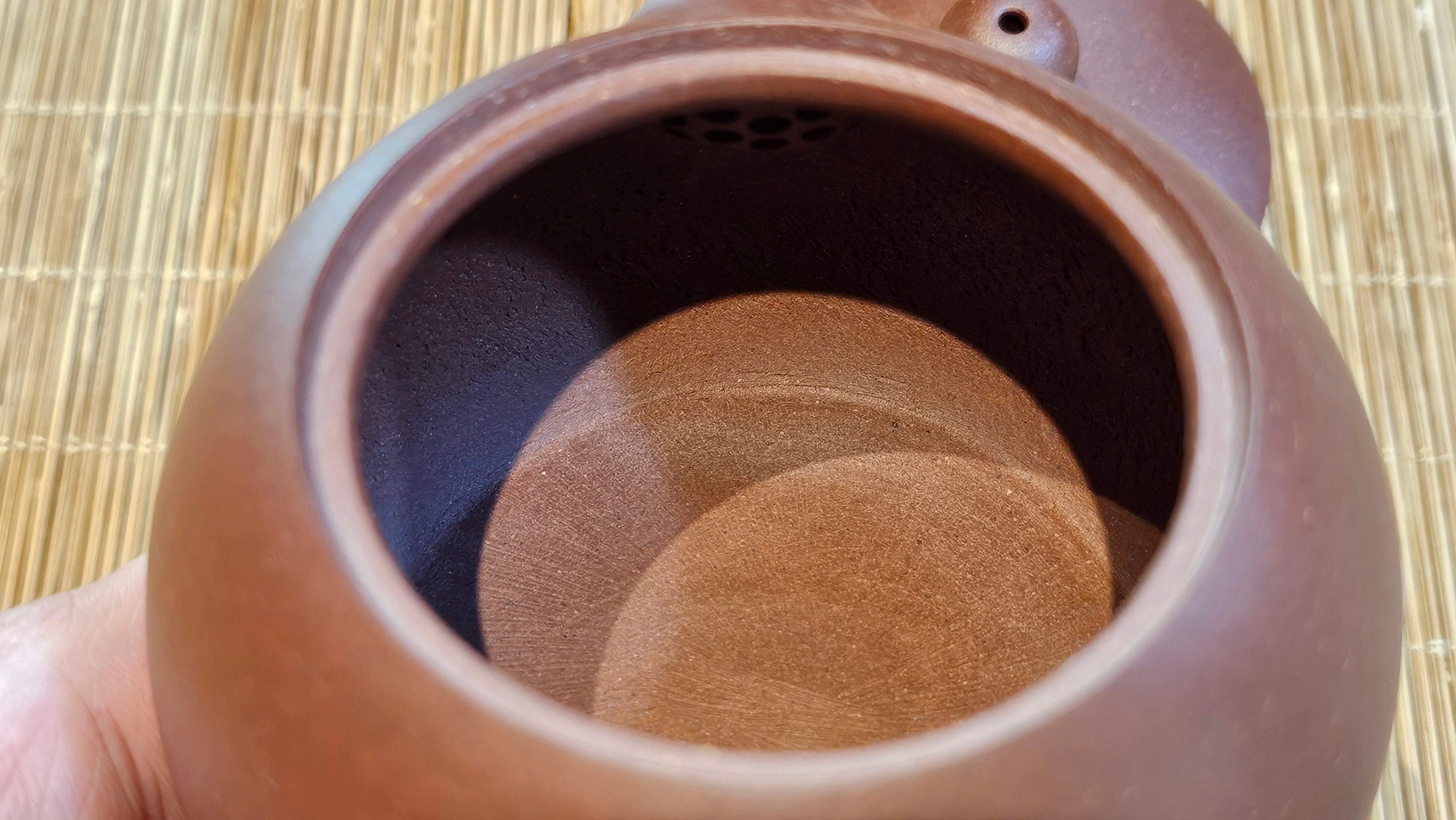 Xi Shi 西施, 160.2ml, Di Cao Qing Zi Ni 底槽青紫泥, by Craftsman Gu Xiao Ming 顾小明  ~ Congratulations to Mr S.P.!!, 0759hrs 7th July 2025, North Las Vegas, NV!