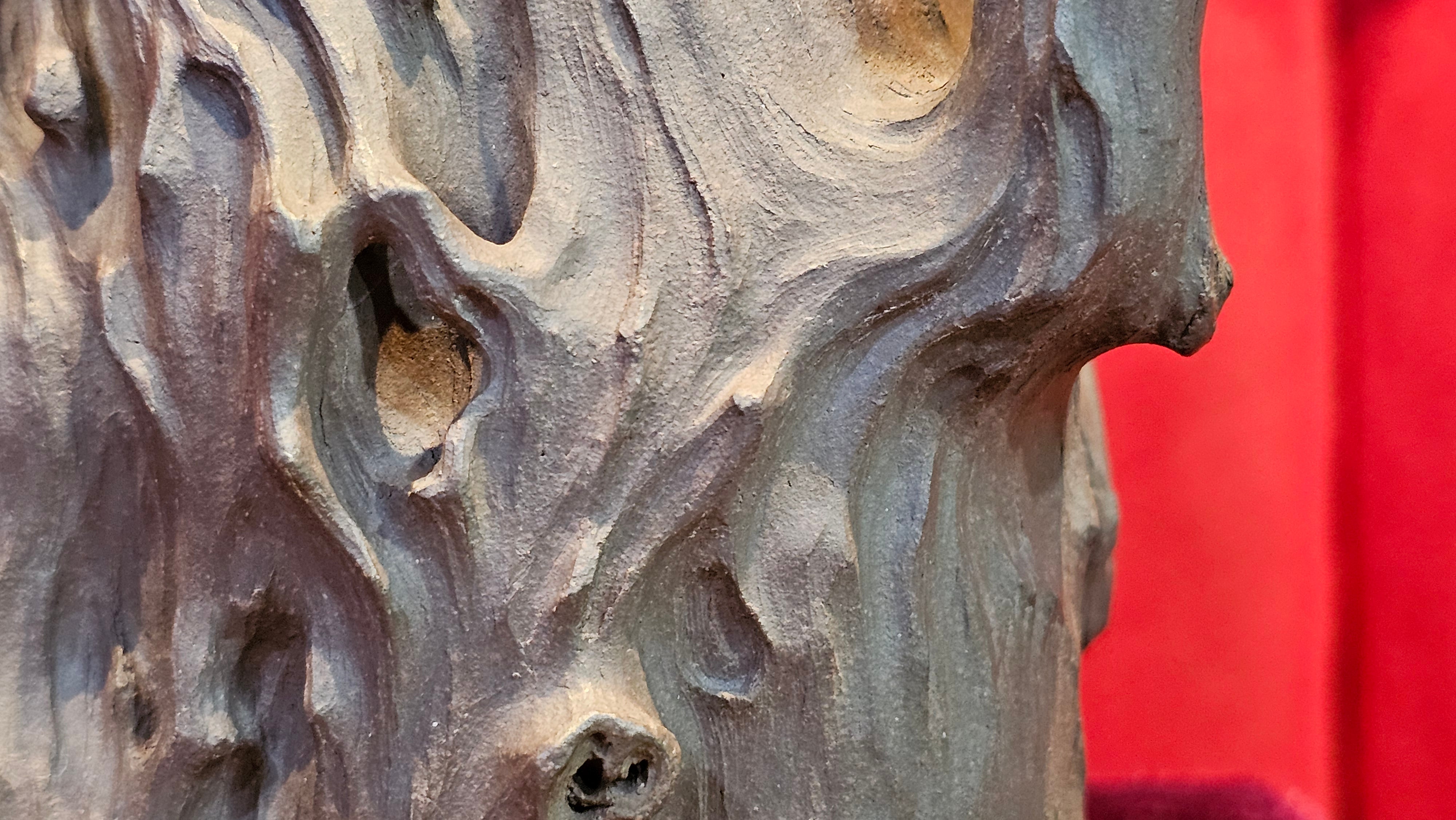 Commissioned work for Patron Mr Engel accomplished: Assoc Master 张雪磊 Zhang Xue Lei crafting the World Debut Ornate ZiSha Work Taking After The "Methuselah" Bristlecone Pine of North America. ~ Part 2 ~ 173 photos.