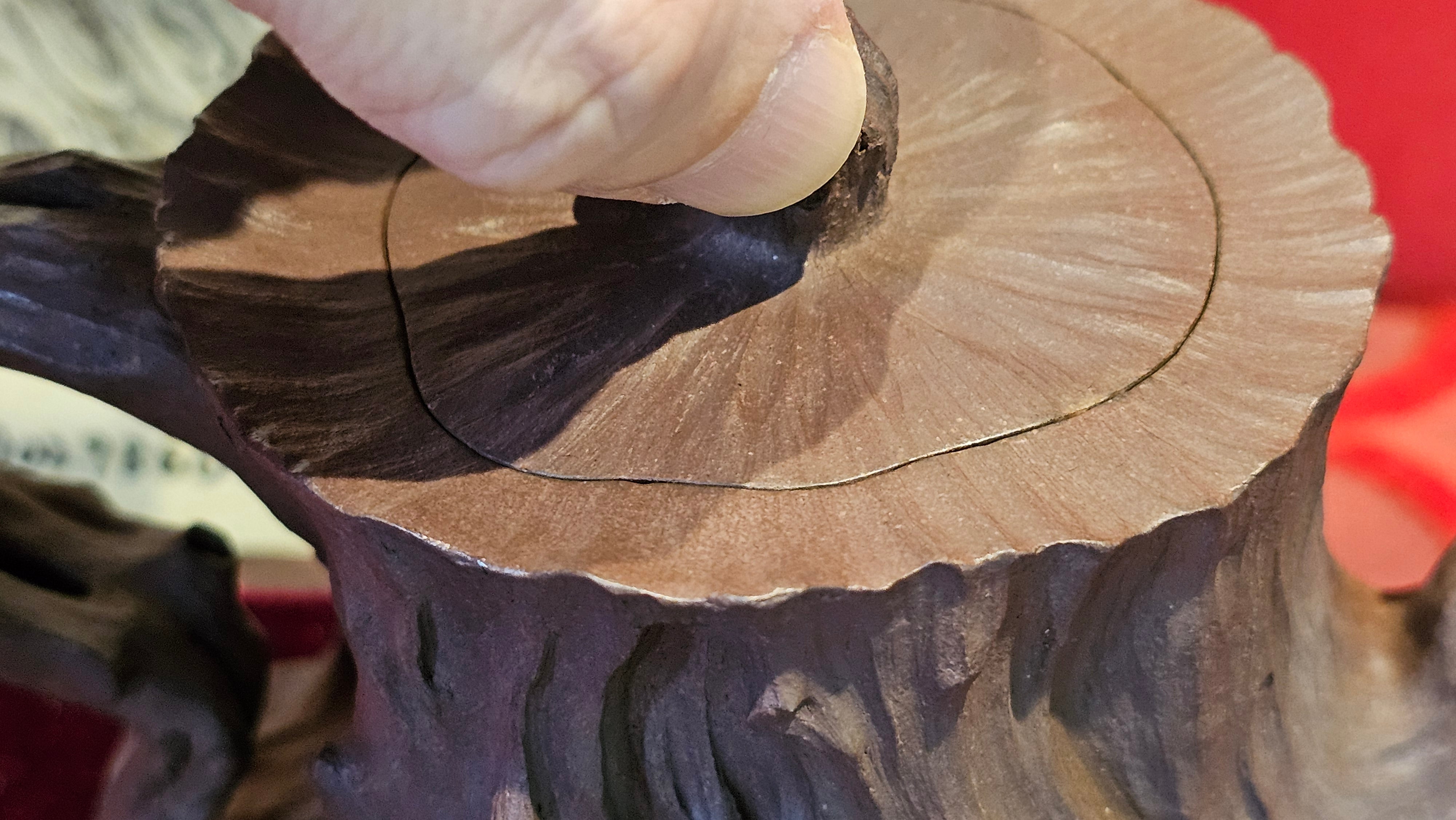 Commissioned work for Patron Mr Engel accomplished: Assoc Master 张雪磊 Zhang Xue Lei crafting the World Debut Ornate ZiSha Work Taking After The "Methuselah" Bristlecone Pine of North America. ~ Part 2 ~ 173 photos.