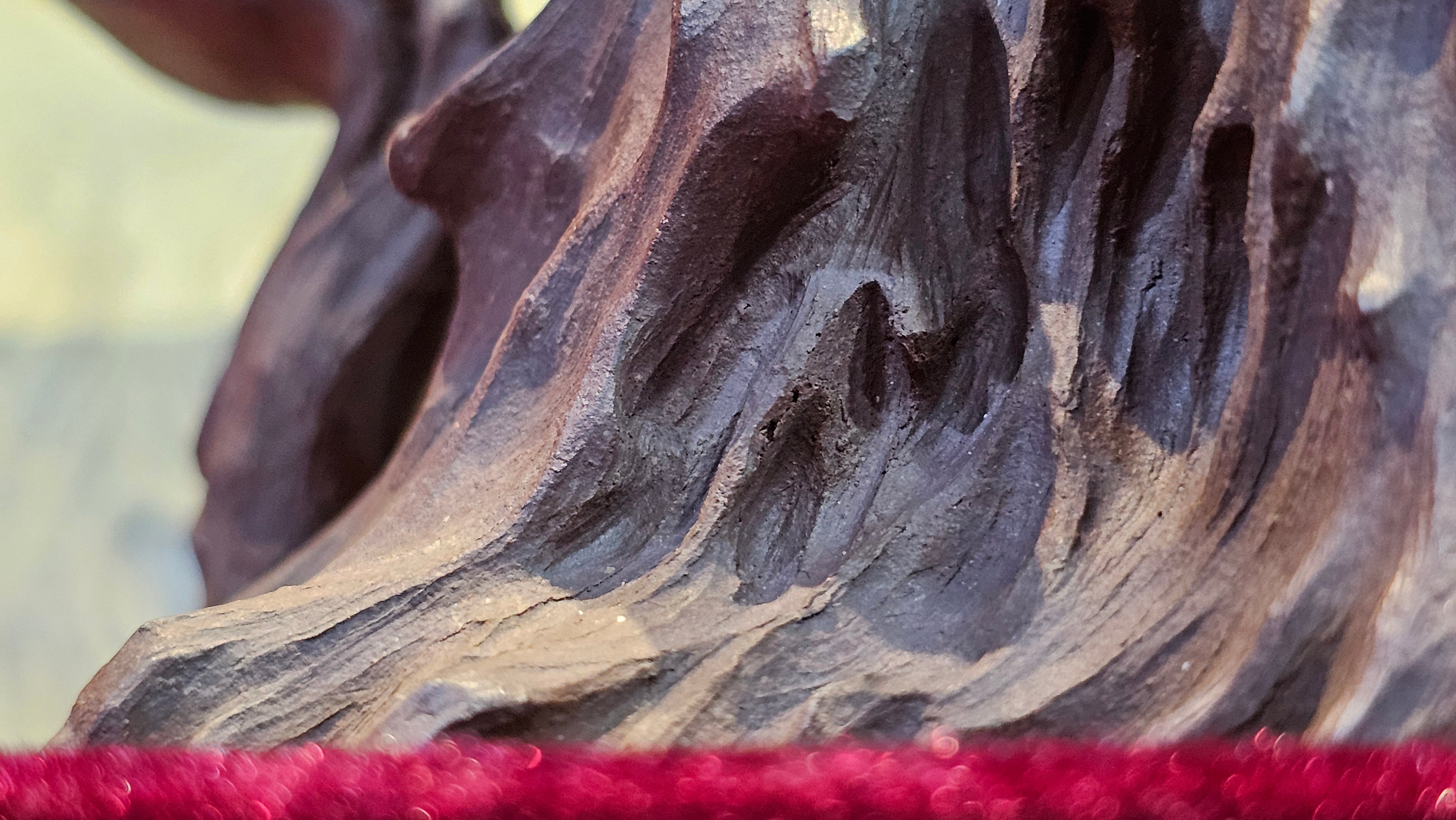 Commissioned work for Patron Mr Engel accomplished: Assoc Master 张雪磊 Zhang Xue Lei crafting the World Debut Ornate ZiSha Work Taking After The "Methuselah" Bristlecone Pine of North America. ~ Part 2 ~ 173 photos.