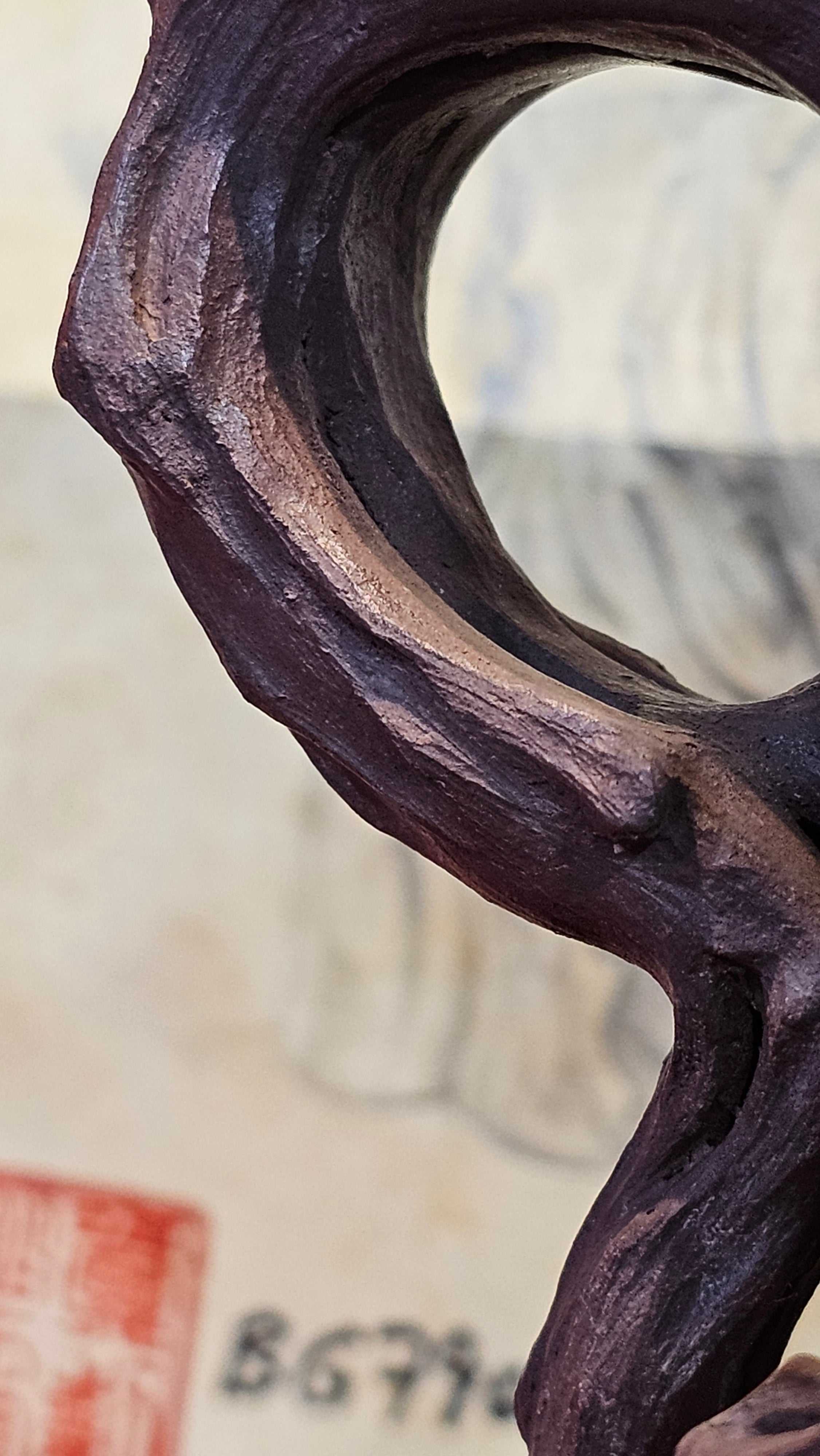 Commissioned work for Patron Mr Engel accomplished: Assoc Master 张雪磊 Zhang Xue Lei crafting the World Debut Ornate ZiSha Work Taking After The "Methuselah" Bristlecone Pine of North America. ~ Part 2 ~ 173 photos.