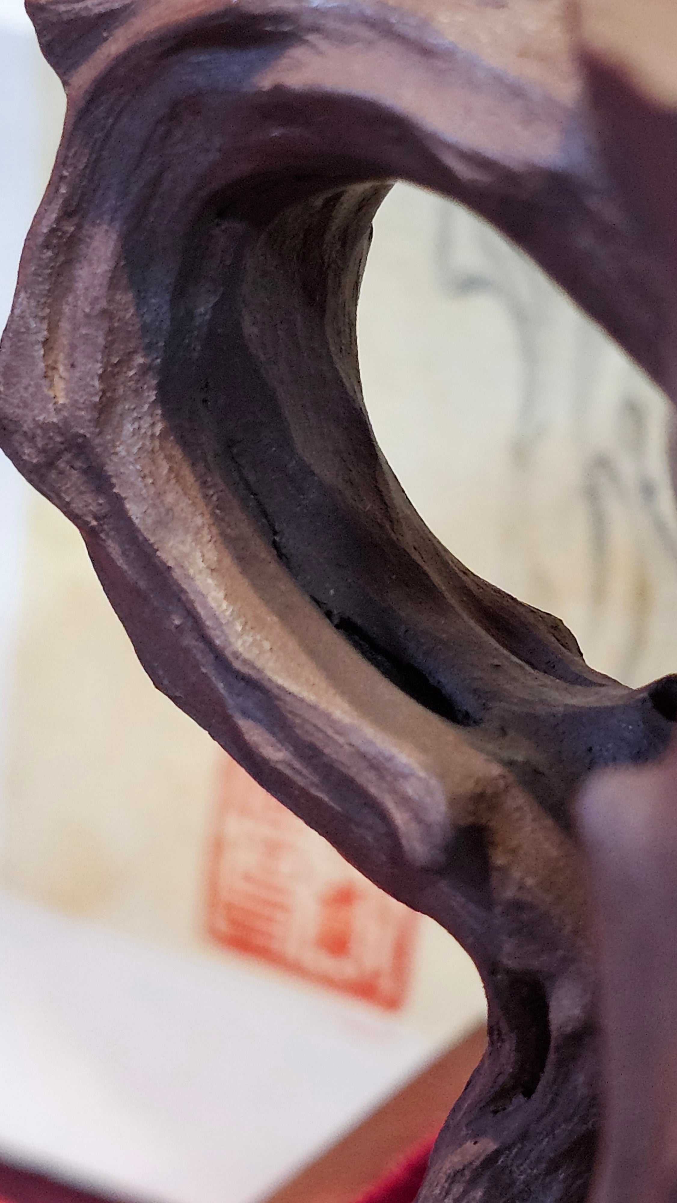 Commissioned work for Patron Mr Engel accomplished: Assoc Master 张雪磊 Zhang Xue Lei crafting the World Debut Ornate ZiSha Work Taking After The "Methuselah" Bristlecone Pine of North America. ~ Part 2 ~ 173 photos.