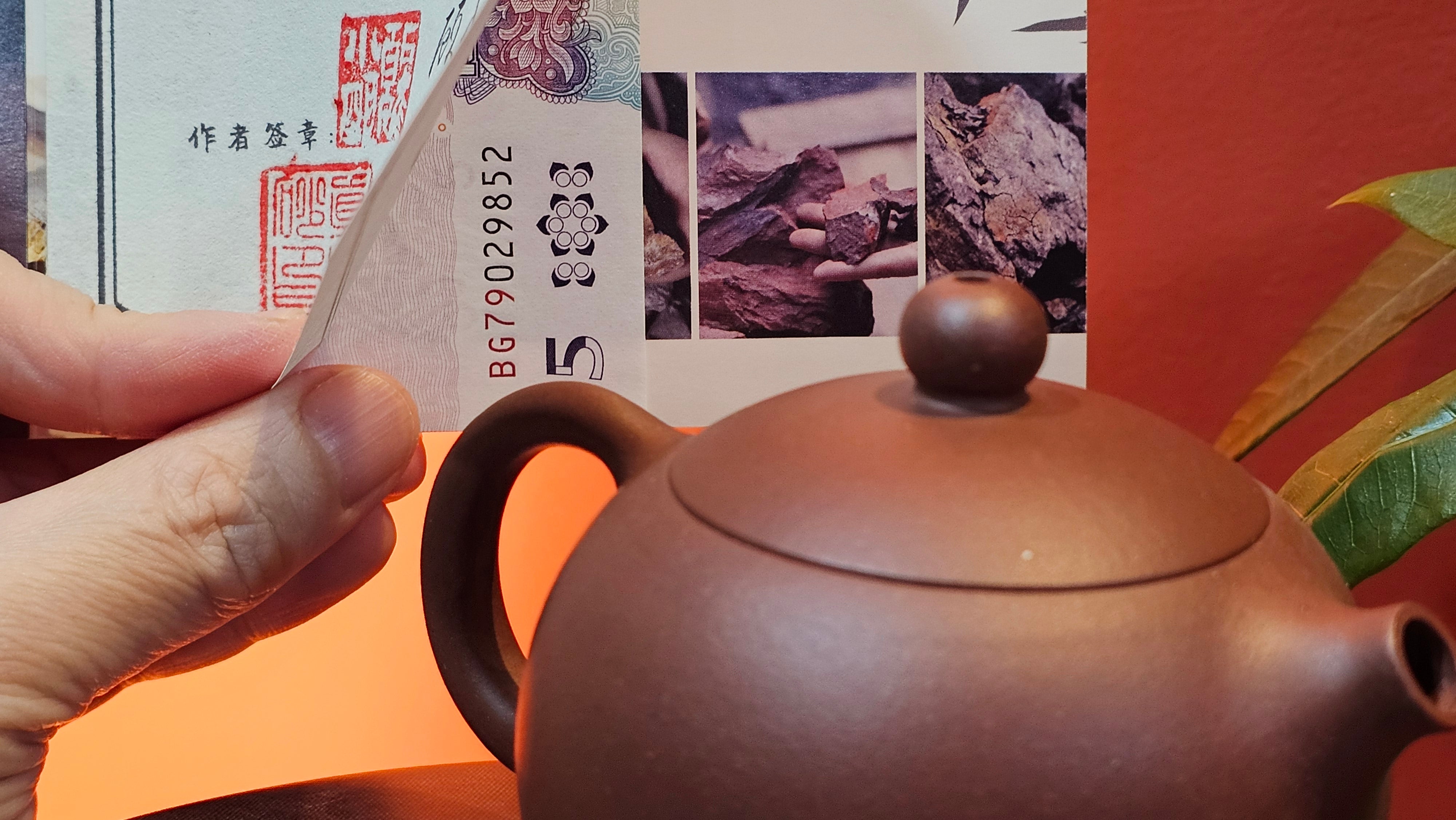 Xi Shi 西施, 165.3ml, Di Cao Qing Zi Ni 底槽青紫泥, by Craftsman Gu Xiao Ming 顾小明 ~ !Congratulations to Mr T.F., 0914hrs 12th July 2025, Statesville, NC!