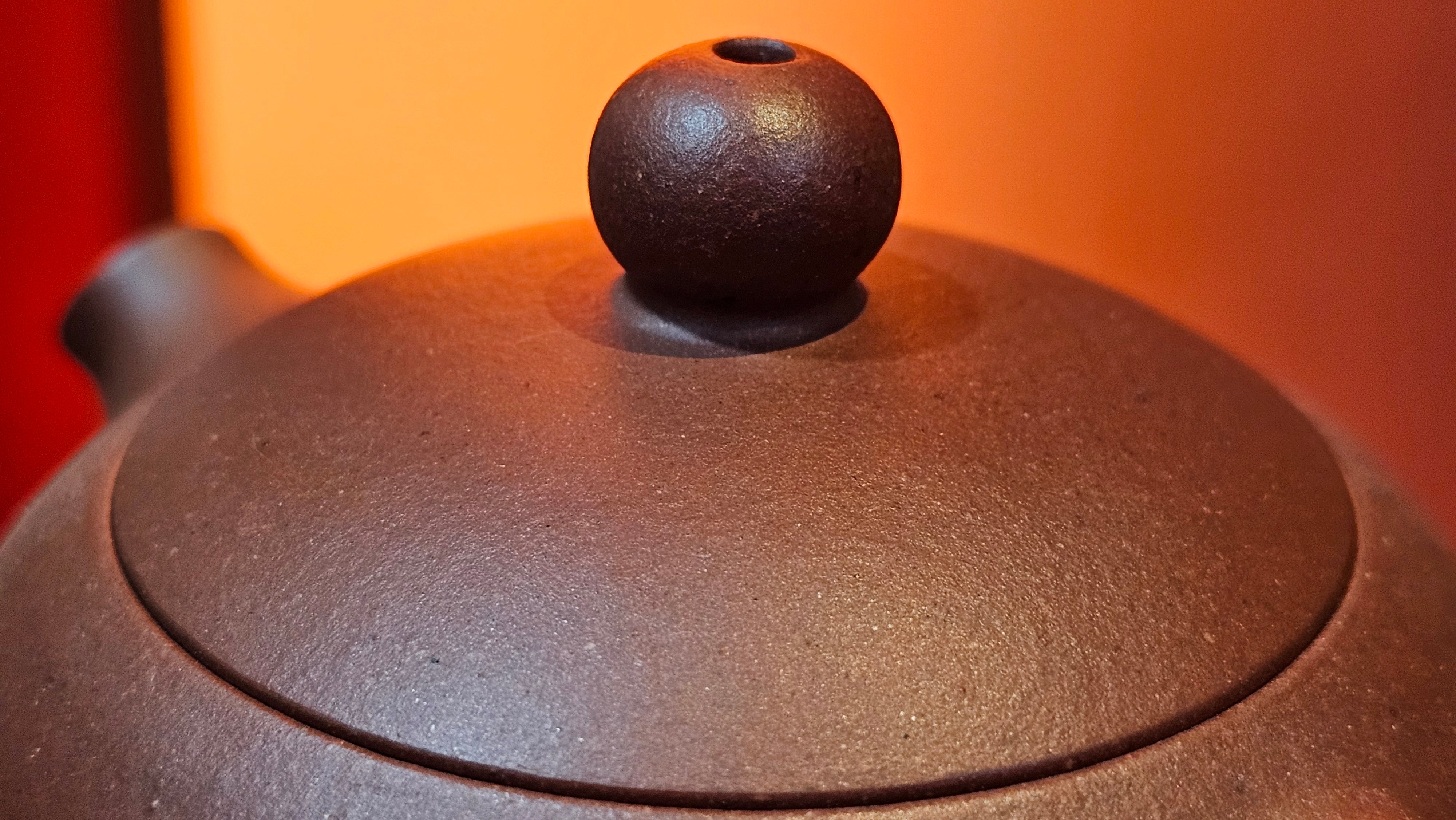 Xi Shi 西施, 165.3ml, Di Cao Qing Zi Ni 底槽青紫泥, by Craftsman Gu Xiao Ming 顾小明 ~ !Congratulations to Mr T.F., 0914hrs 12th July 2025, Statesville, NC!