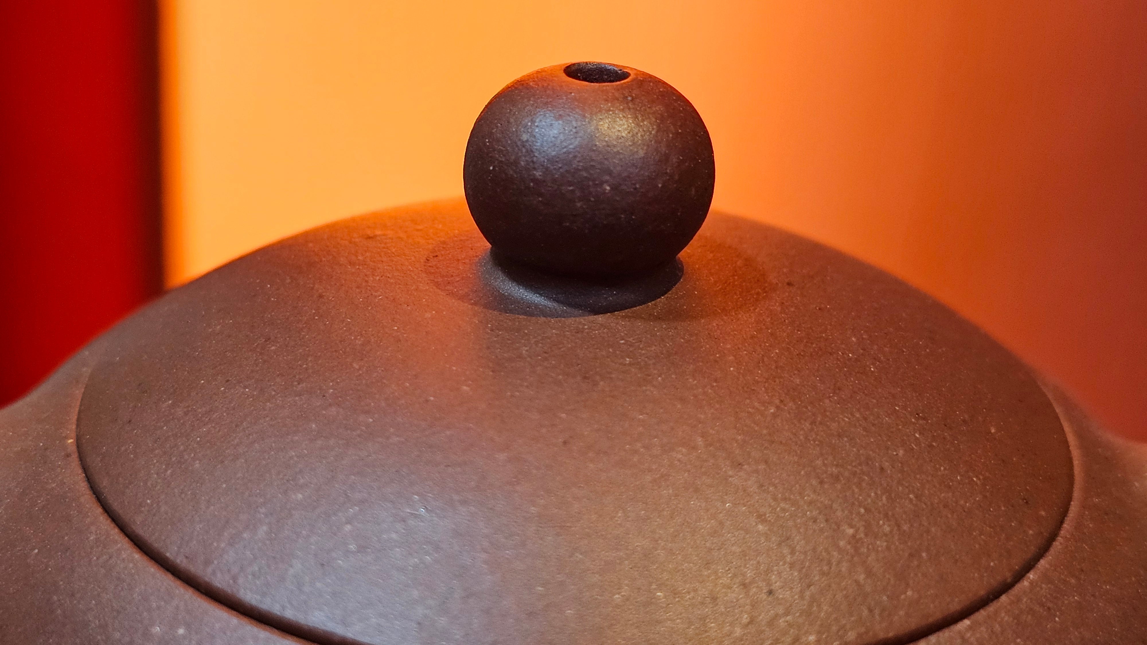 Xi Shi 西施, 165.3ml, Di Cao Qing Zi Ni 底槽青紫泥, by Craftsman Gu Xiao Ming 顾小明 ~ !Congratulations to Mr T.F., 0914hrs 12th July 2025, Statesville, NC!