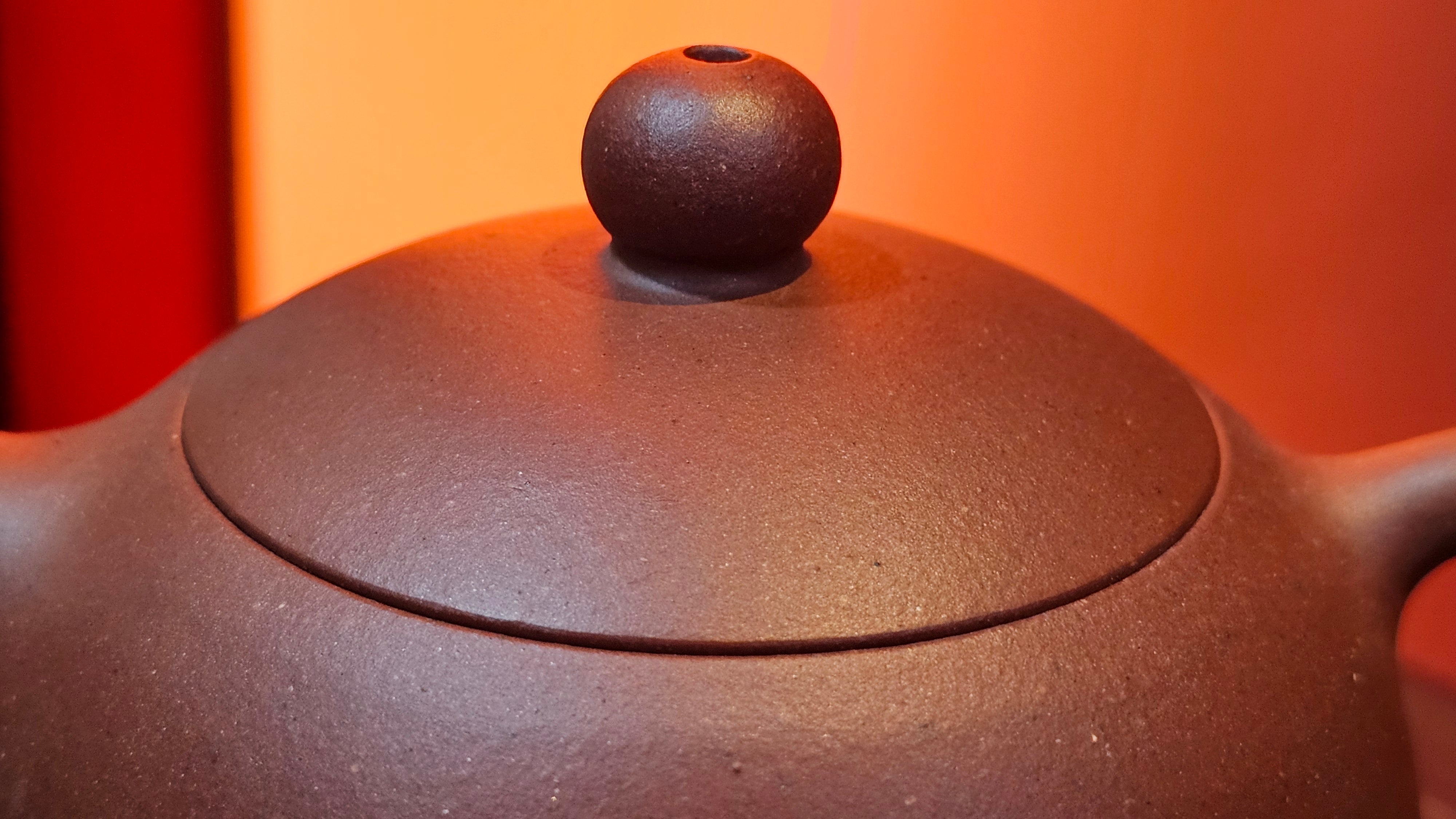 Xi Shi 西施, 165.3ml, Di Cao Qing Zi Ni 底槽青紫泥, by Craftsman Gu Xiao Ming 顾小明 ~ !Congratulations to Mr T.F., 0914hrs 12th July 2025, Statesville, NC!