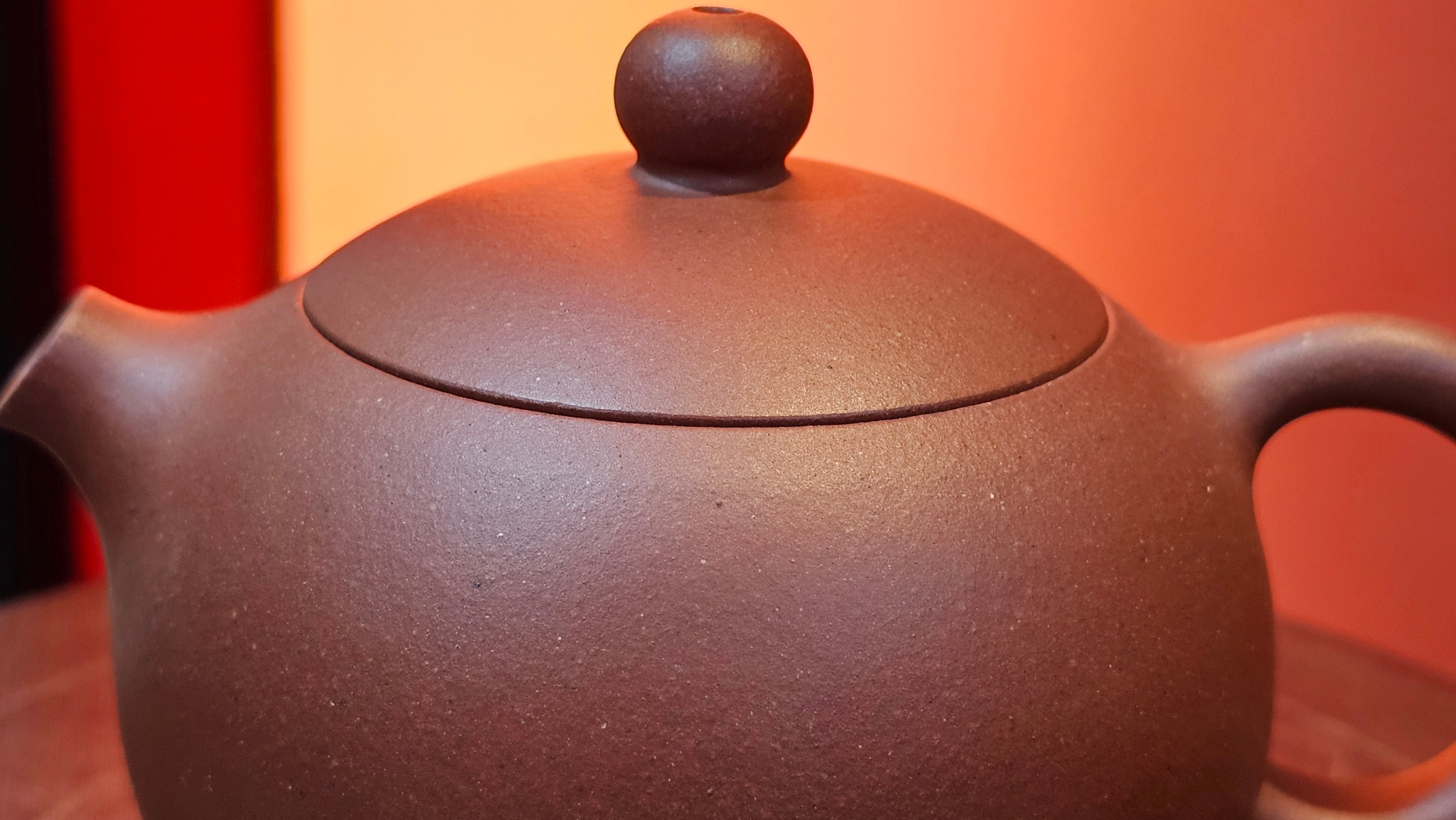 Xi Shi 西施, 165.3ml, Di Cao Qing Zi Ni 底槽青紫泥, by Craftsman Gu Xiao Ming 顾小明 ~ !Congratulations to Mr T.F., 0914hrs 12th July 2025, Statesville, NC!