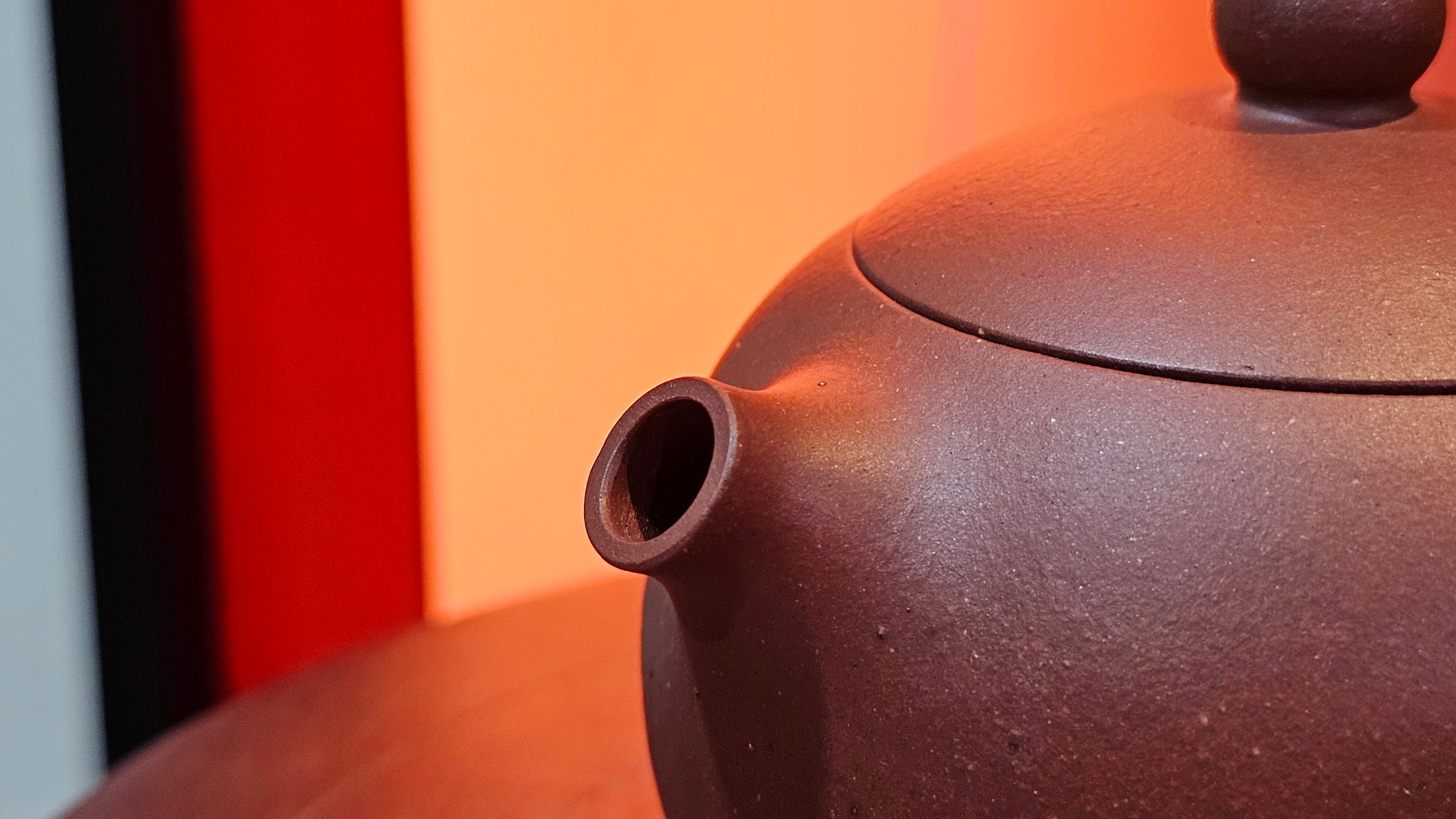 Xi Shi 西施, 165.3ml, Di Cao Qing Zi Ni 底槽青紫泥, by Craftsman Gu Xiao Ming 顾小明 ~ !Congratulations to Mr T.F., 0914hrs 12th July 2025, Statesville, NC!