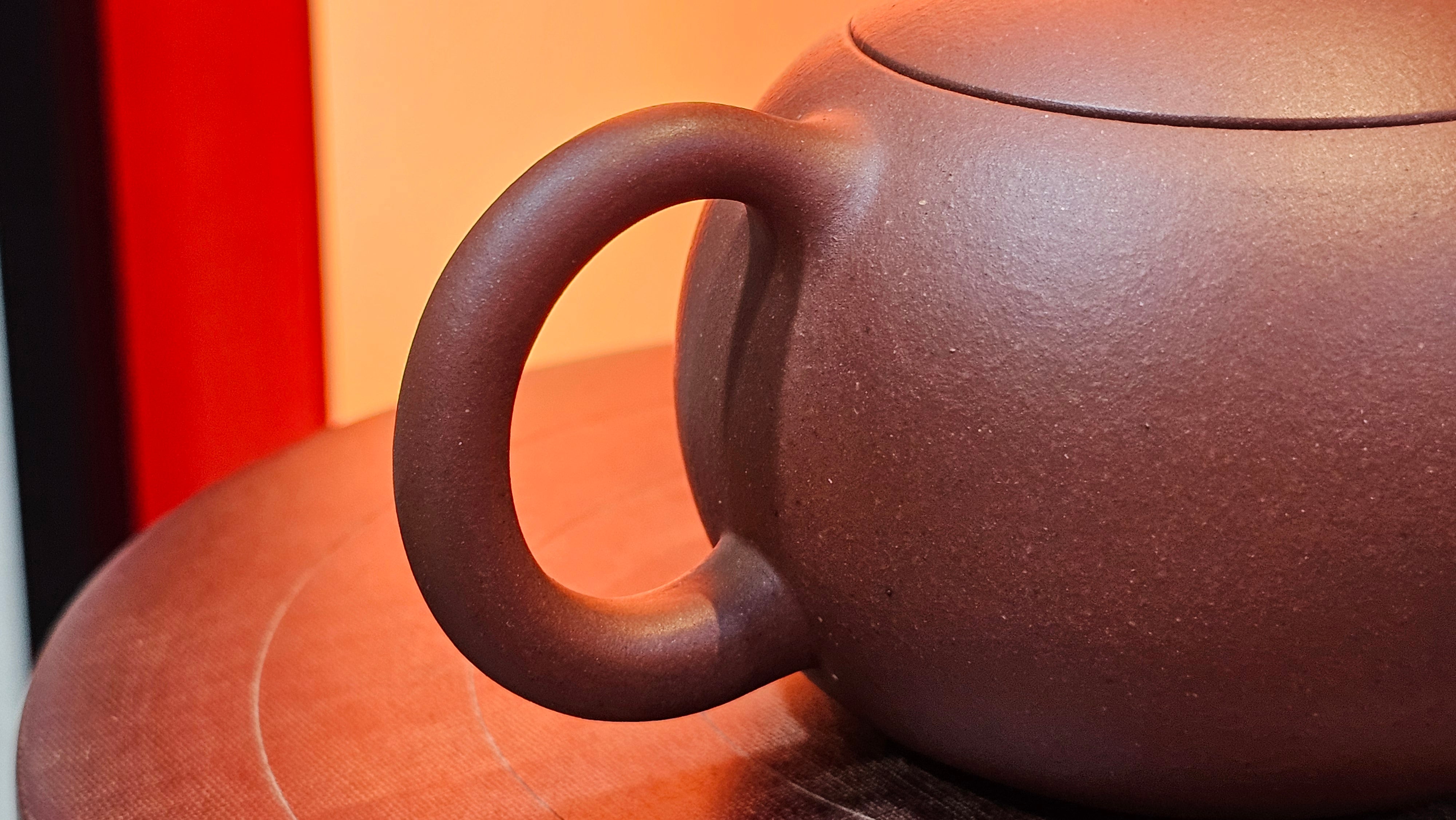 Xi Shi 西施, 165.3ml, Di Cao Qing Zi Ni 底槽青紫泥, by Craftsman Gu Xiao Ming 顾小明 ~ !Congratulations to Mr T.F., 0914hrs 12th July 2025, Statesville, NC!