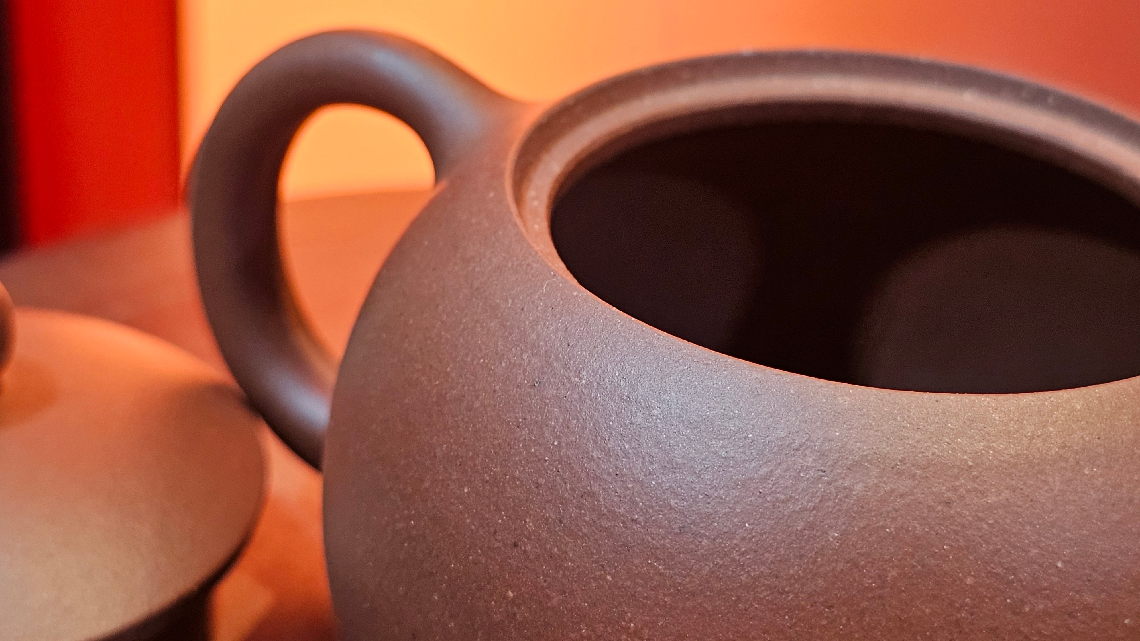 Xi Shi 西施, 165.3ml, Di Cao Qing Zi Ni 底槽青紫泥, by Craftsman Gu Xiao Ming 顾小明 ~ !Congratulations to Mr T.F., 0914hrs 12th July 2025, Statesville, NC!