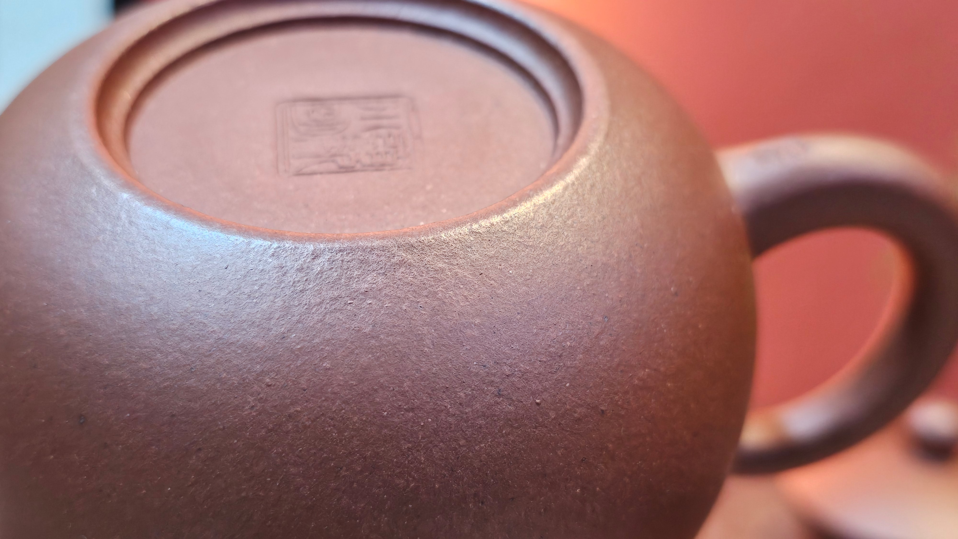 Xi Shi 西施, 165.3ml, Di Cao Qing Zi Ni 底槽青紫泥, by Craftsman Gu Xiao Ming 顾小明 ~ !Congratulations to Mr T.F., 0914hrs 12th July 2025, Statesville, NC!