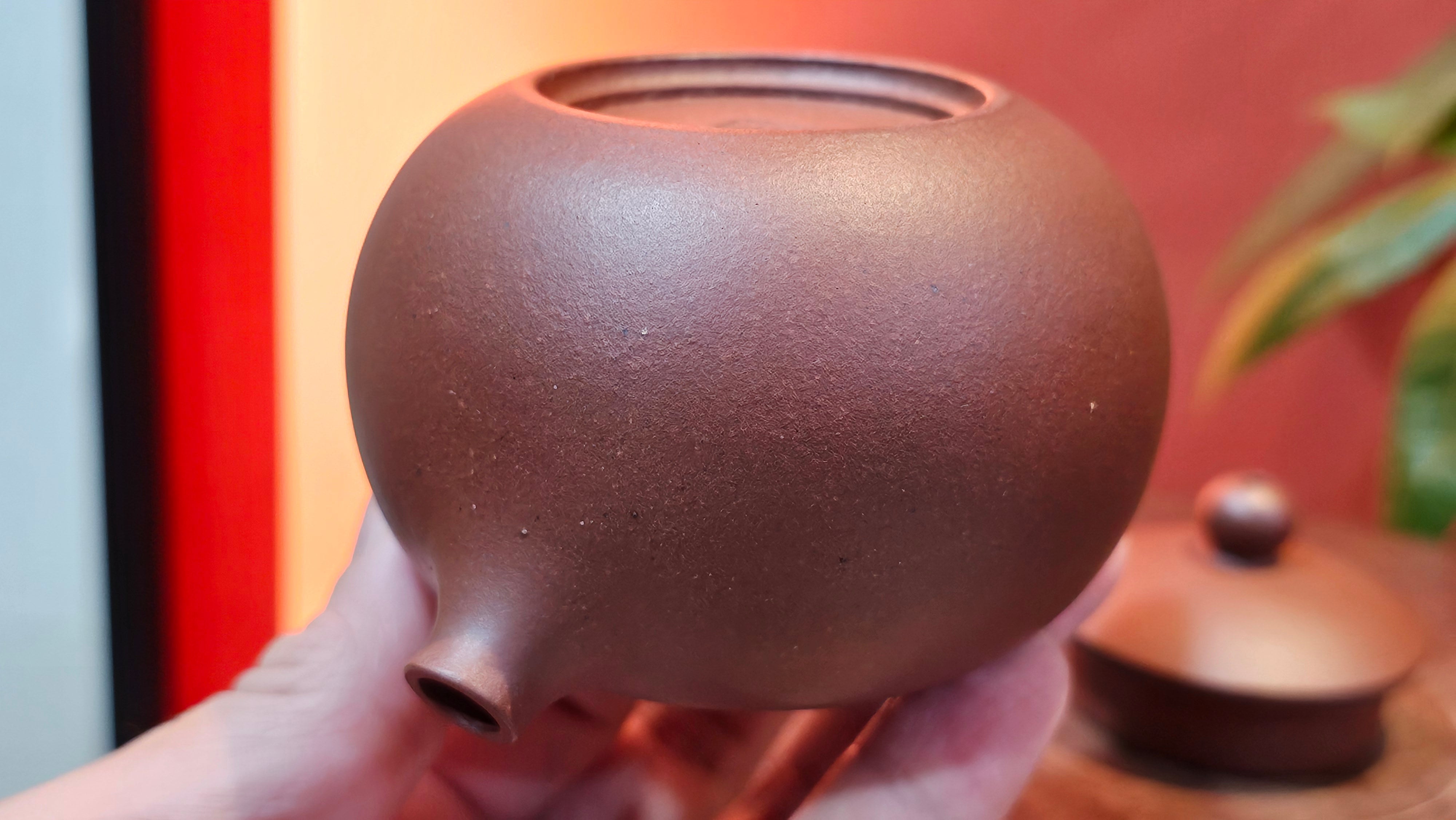 Xi Shi 西施, 165.3ml, Di Cao Qing Zi Ni 底槽青紫泥, by Craftsman Gu Xiao Ming 顾小明 ~ !Congratulations to Mr T.F., 0914hrs 12th July 2025, Statesville, NC!