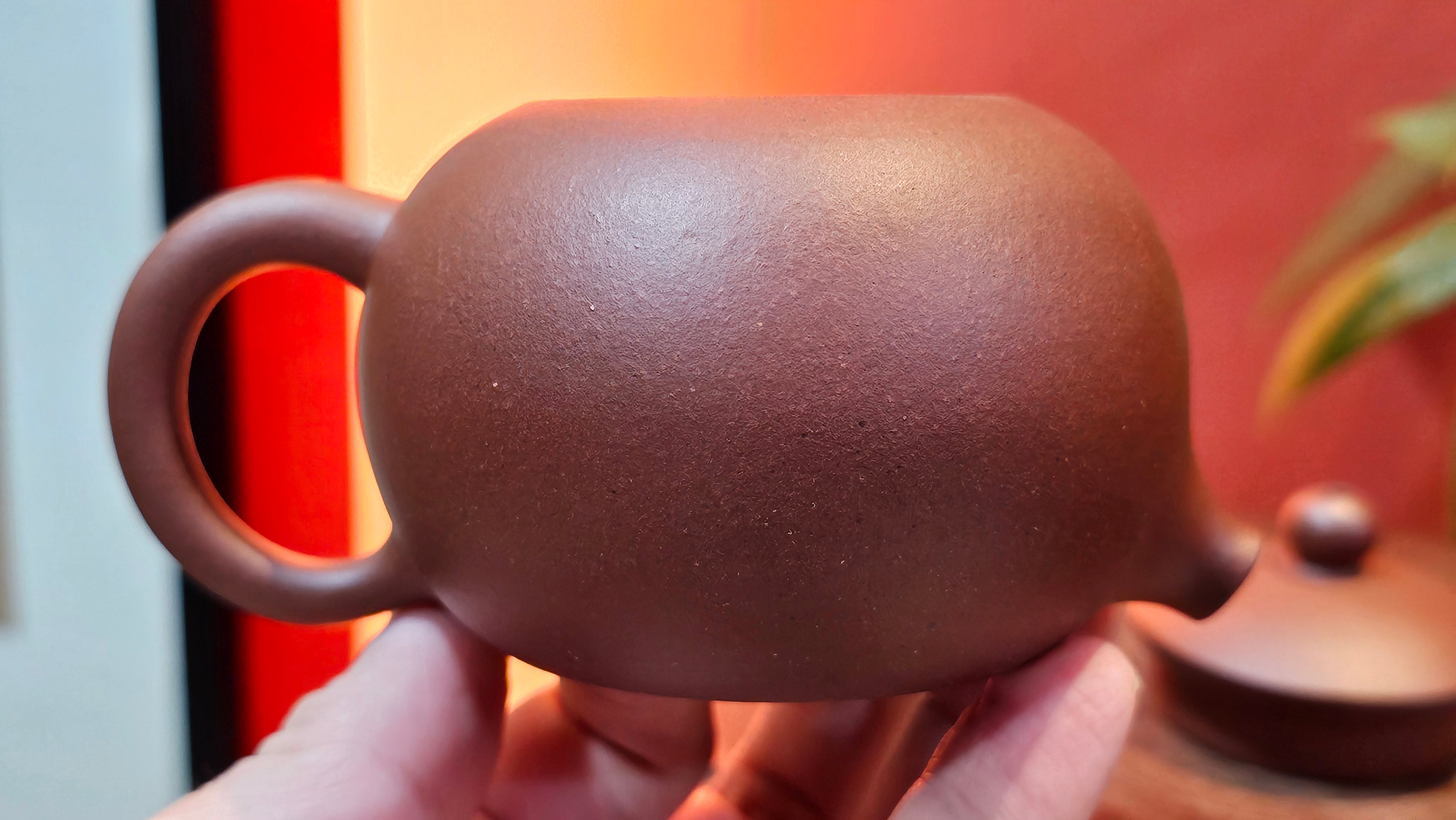 Xi Shi 西施, 165.3ml, Di Cao Qing Zi Ni 底槽青紫泥, by Craftsman Gu Xiao Ming 顾小明 ~ !Congratulations to Mr T.F., 0914hrs 12th July 2025, Statesville, NC!