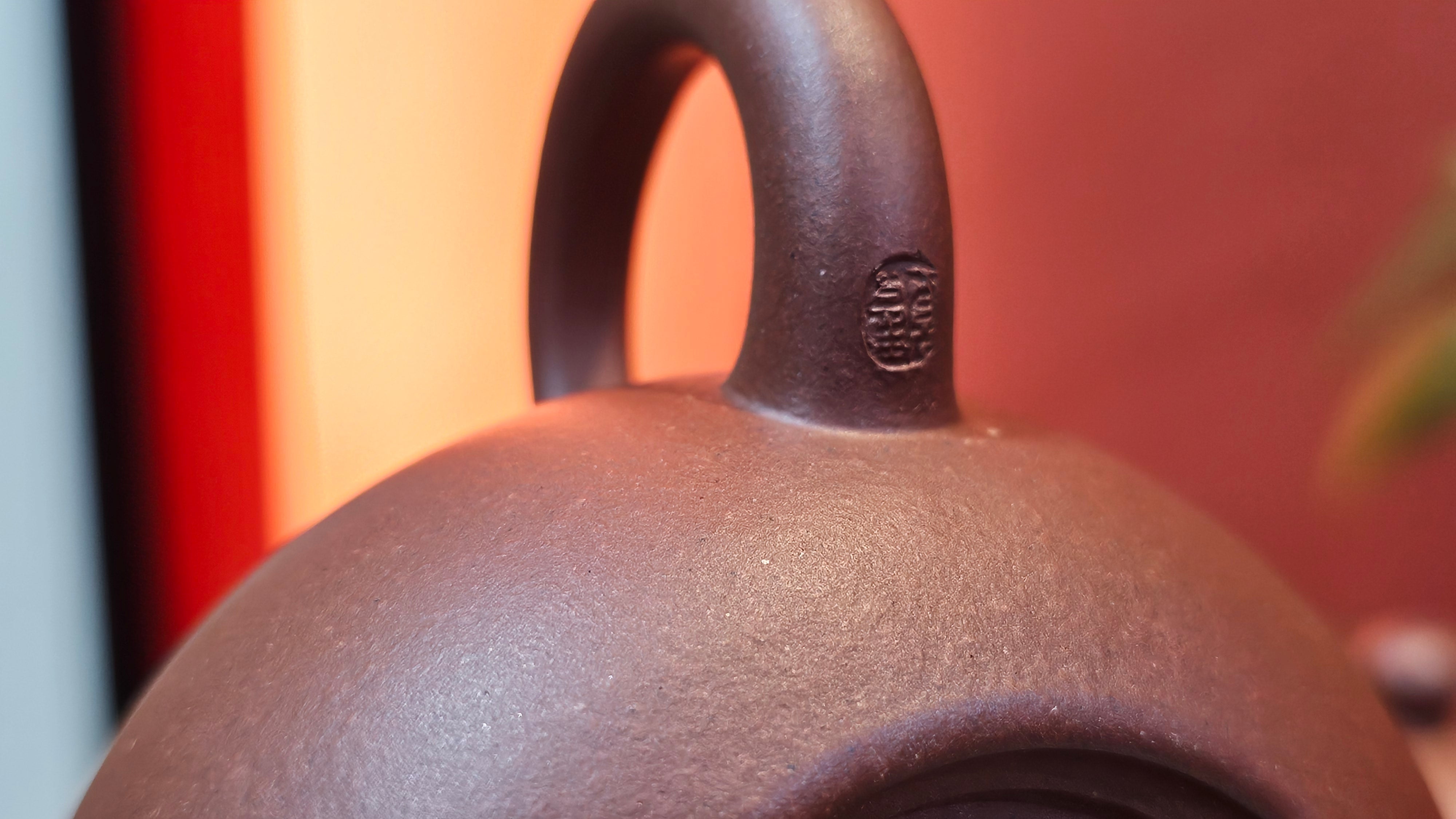 Xi Shi 西施, 165.3ml, Di Cao Qing Zi Ni 底槽青紫泥, by Craftsman Gu Xiao Ming 顾小明 ~ !Congratulations to Mr T.F., 0914hrs 12th July 2025, Statesville, NC!