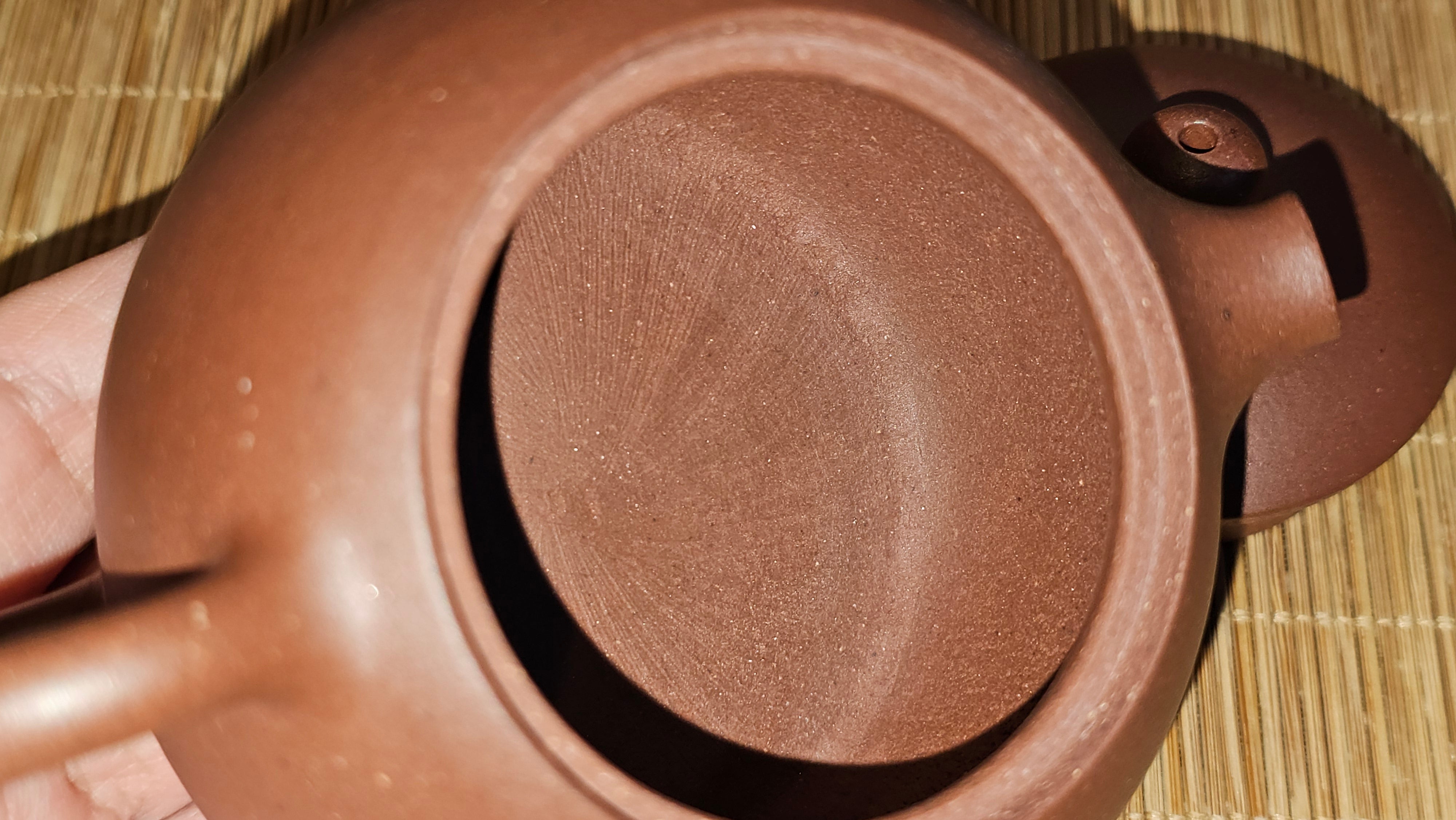 Xi Shi 西施, 165.3ml, Di Cao Qing Zi Ni 底槽青紫泥, by Craftsman Gu Xiao Ming 顾小明 ~ !Congratulations to Mr T.F., 0914hrs 12th July 2025, Statesville, NC!