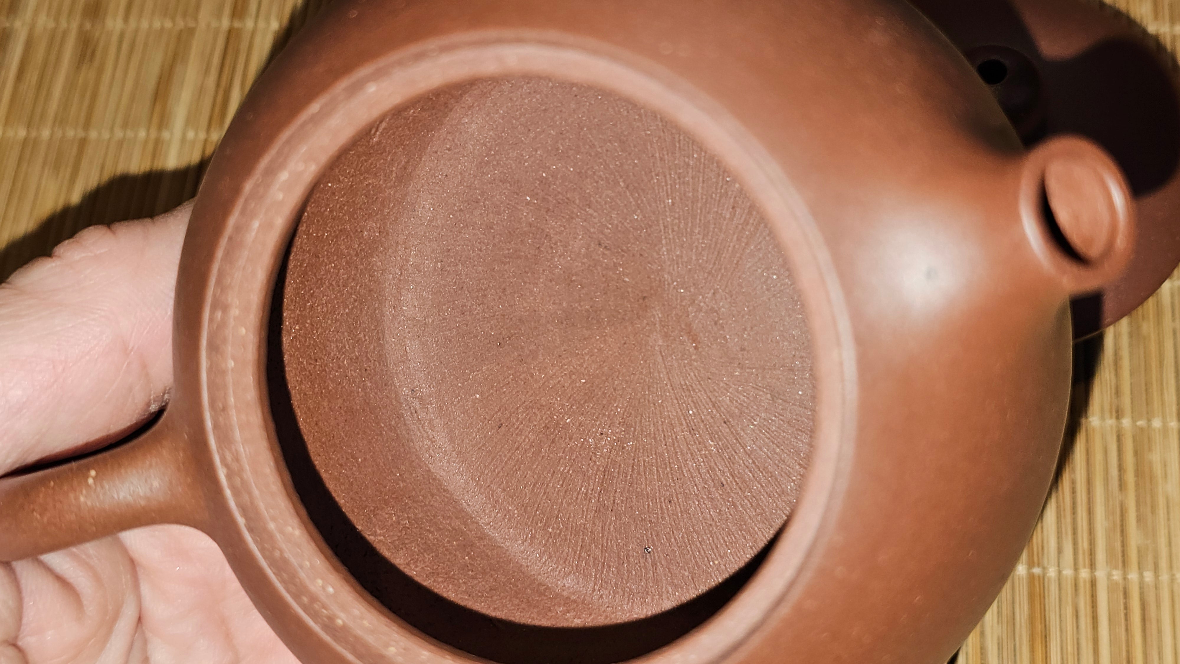 Xi Shi 西施, 165.3ml, Di Cao Qing Zi Ni 底槽青紫泥, by Craftsman Gu Xiao Ming 顾小明 ~ !Congratulations to Mr T.F., 0914hrs 12th July 2025, Statesville, NC!