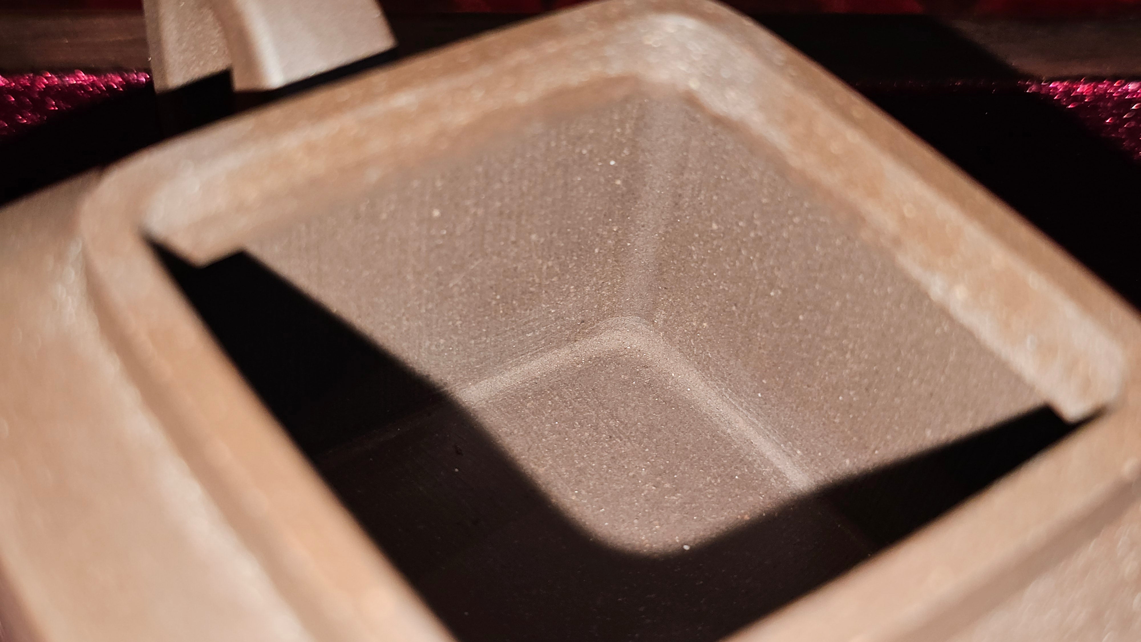 《静远四方》"Jing Yuan Si Fang ~ Stillness, expansive in Four Directions", 161.8ml, "卓而不群" and Lotus Flower Engraving, Di Cao Qing Zi Ni 底槽青紫泥, by L2A Senior Consummate Artist Yuan Hui 袁辉 ~ Congratulations!to Ms A.C., 0918hrs 12th July 2025, Santa Clara, CA!