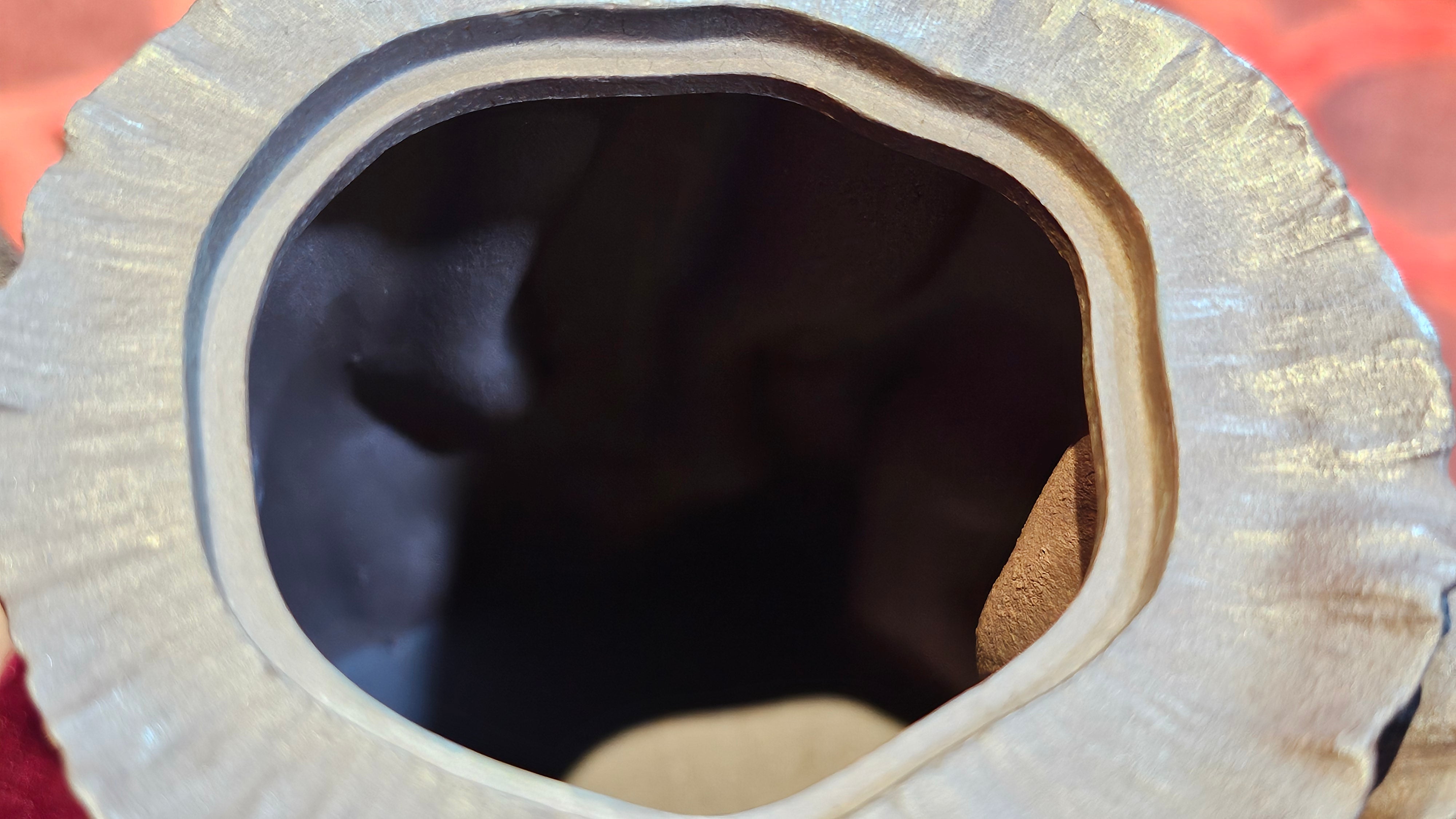 Commissioned work for Patron Mr Engel accomplished: Assoc Master 张雪磊 Zhang Xue Lei crafting the World Debut Ornate ZiSha Work Taking After The "Methuselah" Bristlecone Pine of North America. ~ Part 2 ~ 173 photos.