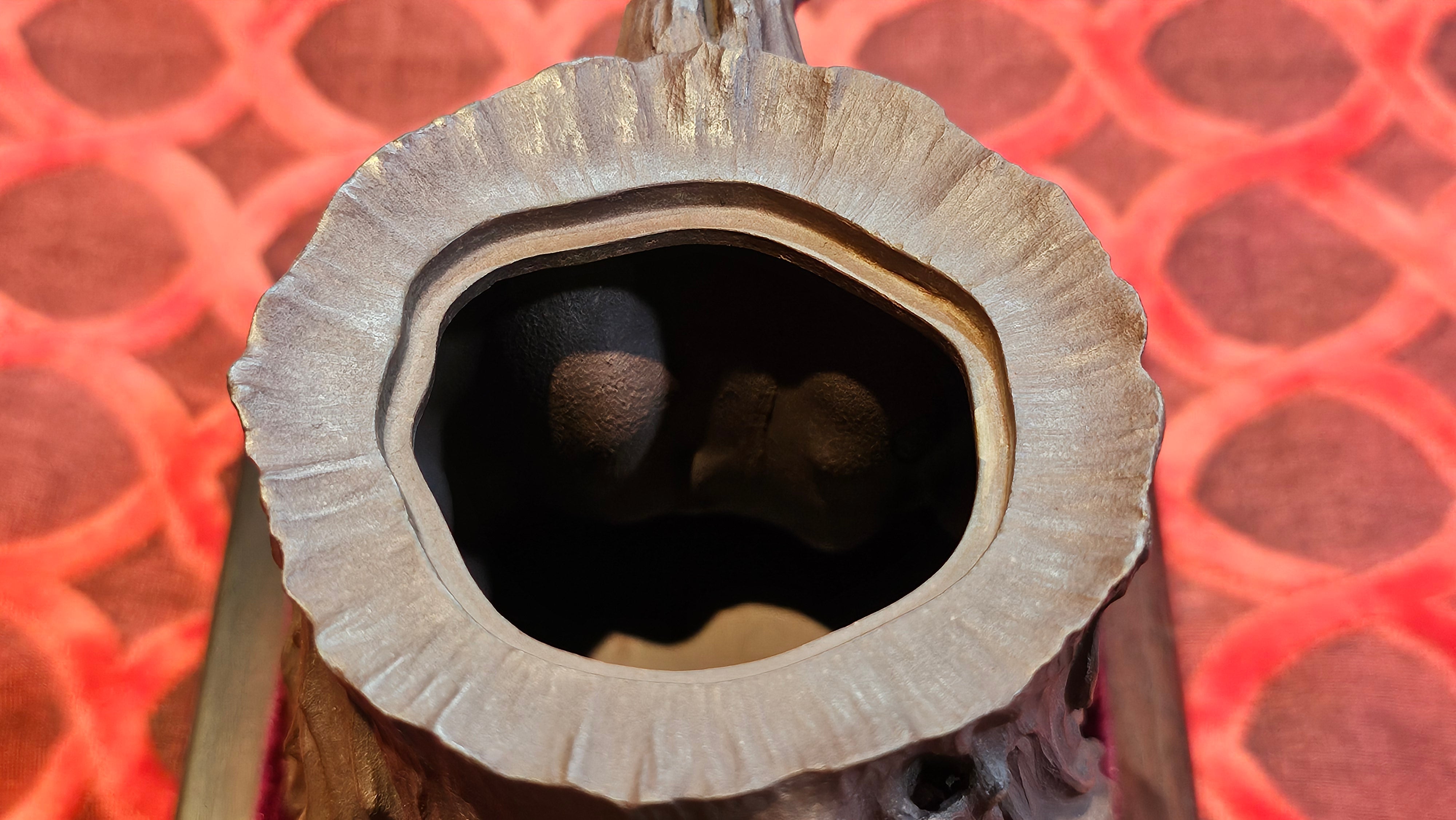 Commissioned work for Patron Mr Engel accomplished: Assoc Master 张雪磊 Zhang Xue Lei crafting the World Debut Ornate ZiSha Work Taking After The "Methuselah" Bristlecone Pine of North America. ~ Part 2 ~ 173 photos.