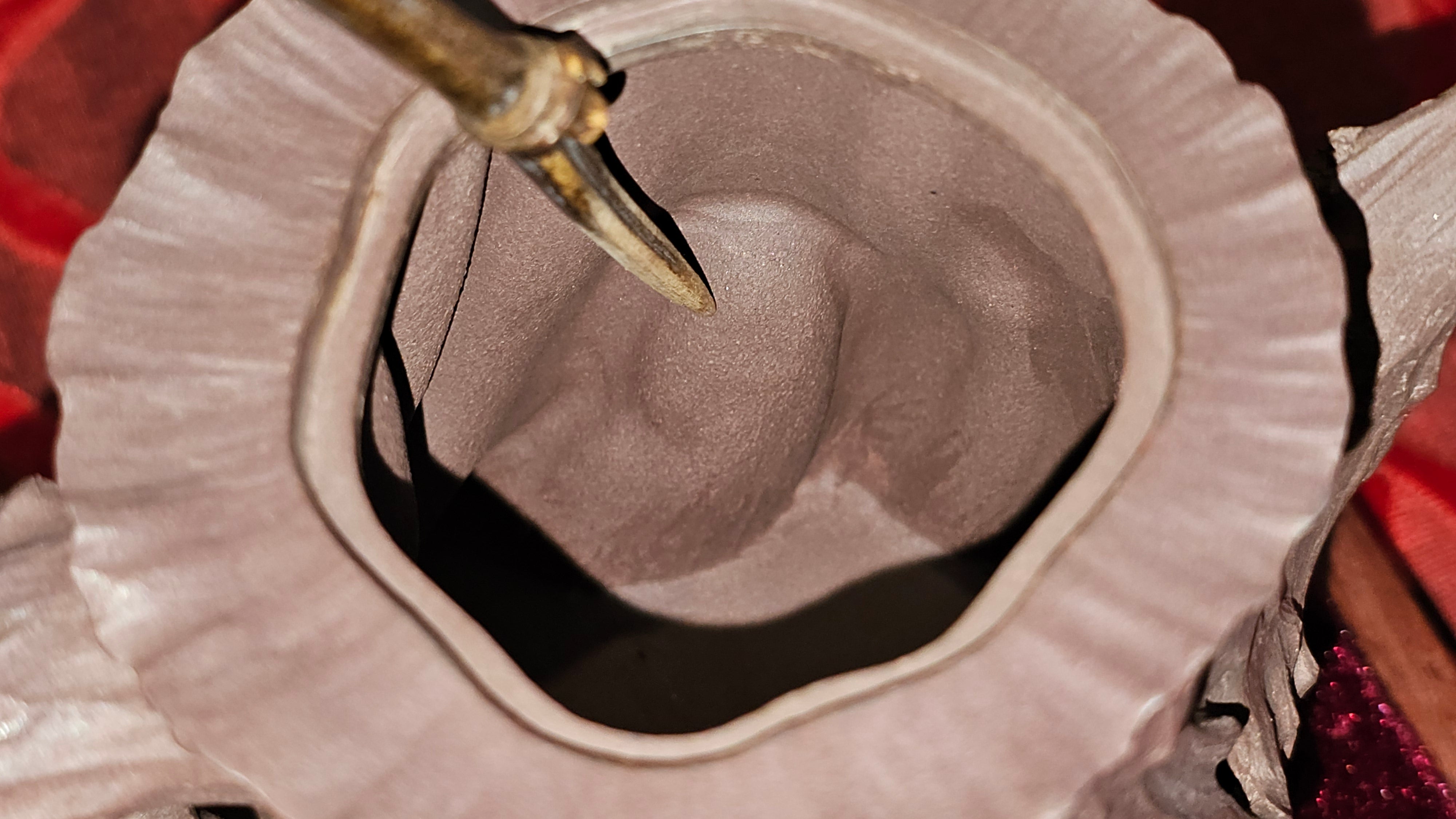 Commissioned work for Patron Mr Engel accomplished: Assoc Master 张雪磊 Zhang Xue Lei crafting the World Debut Ornate ZiSha Work Taking After The "Methuselah" Bristlecone Pine of North America. ~ Part 2 ~ 173 photos.