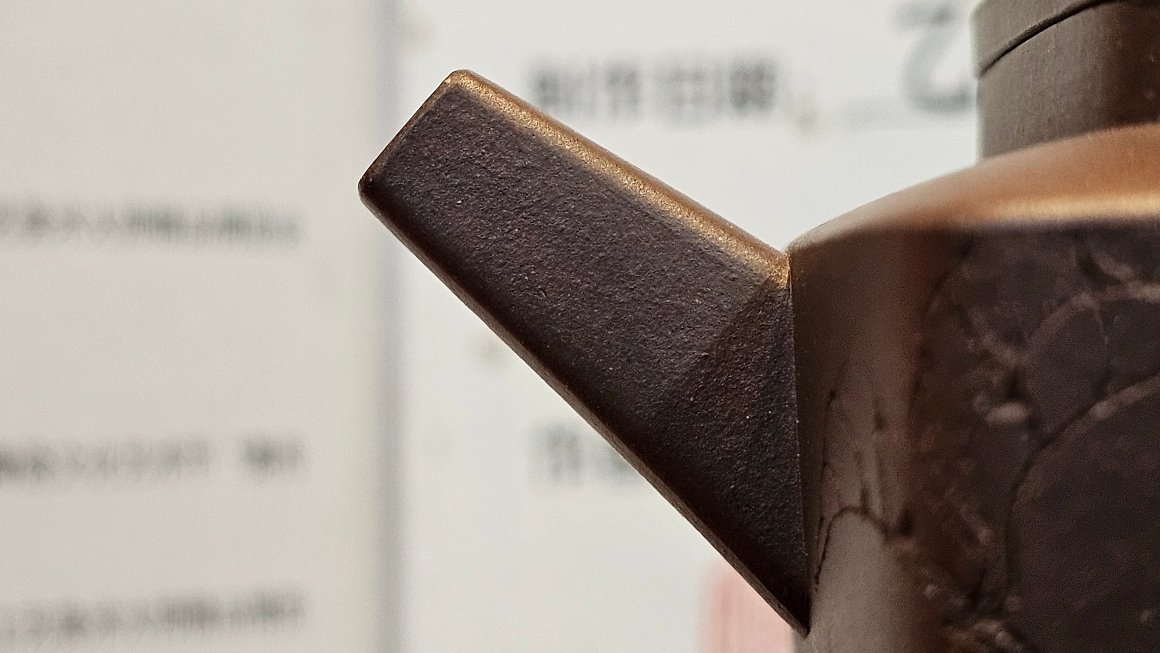 《静远四方》"Jing Yuan Si Fang ~ Stillness, expansive in Four Directions", 161.8ml, "卓而不群" and Lotus Flower Engraving, Di Cao Qing Zi Ni 底槽青紫泥, by L2A Senior Consummate Artist Yuan Hui 袁辉 ~ Congratulations!to Ms A.C., 0918hrs 12th July 2025, Santa Clara, CA!