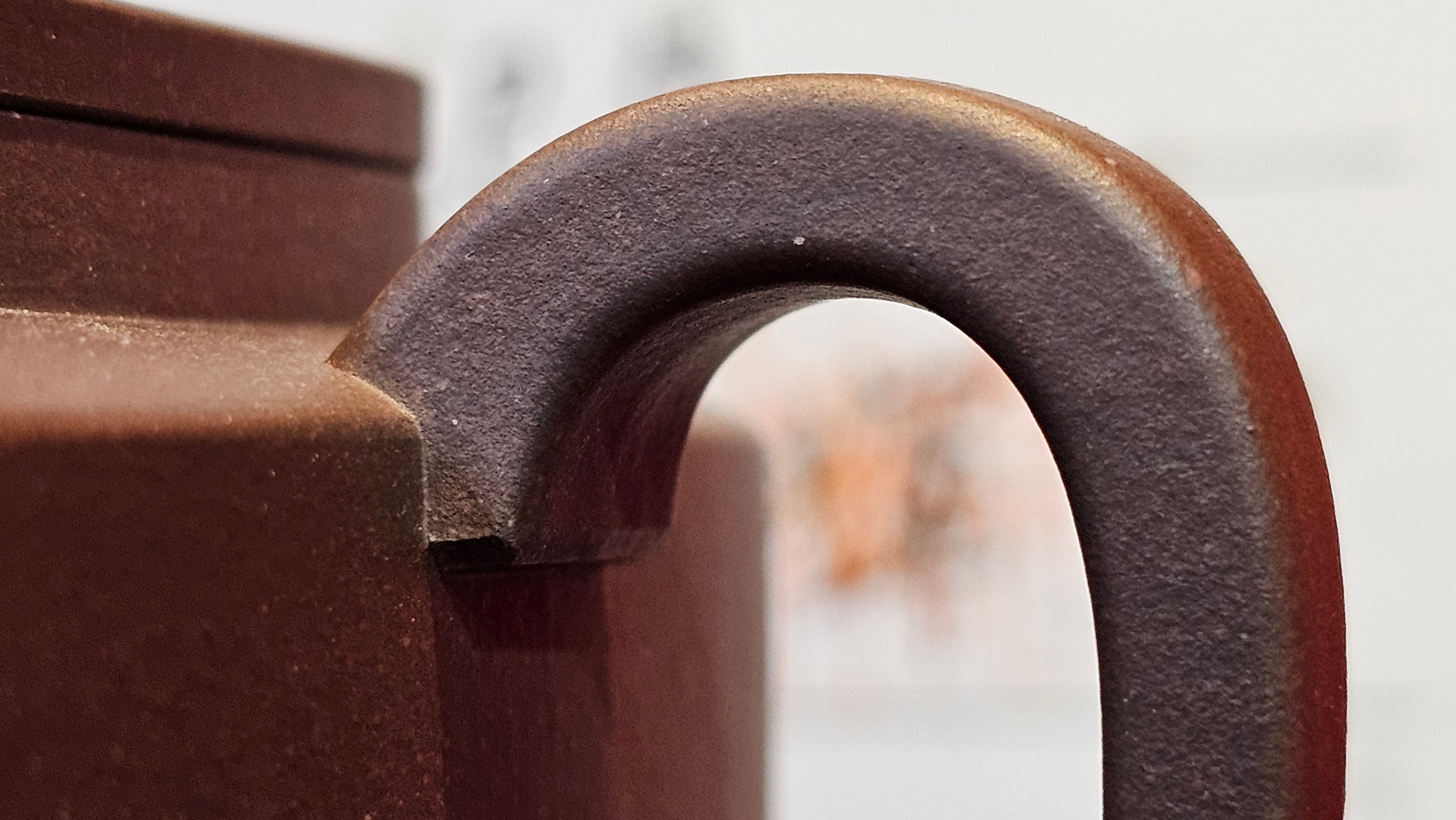 《静远四方》"Jing Yuan Si Fang ~ Stillness, expansive in Four Directions", 161.8ml, "卓而不群" and Lotus Flower Engraving, Di Cao Qing Zi Ni 底槽青紫泥, by L2A Senior Consummate Artist Yuan Hui 袁辉 ~ Congratulations!to Ms A.C., 0918hrs 12th July 2025, Santa Clara, CA!