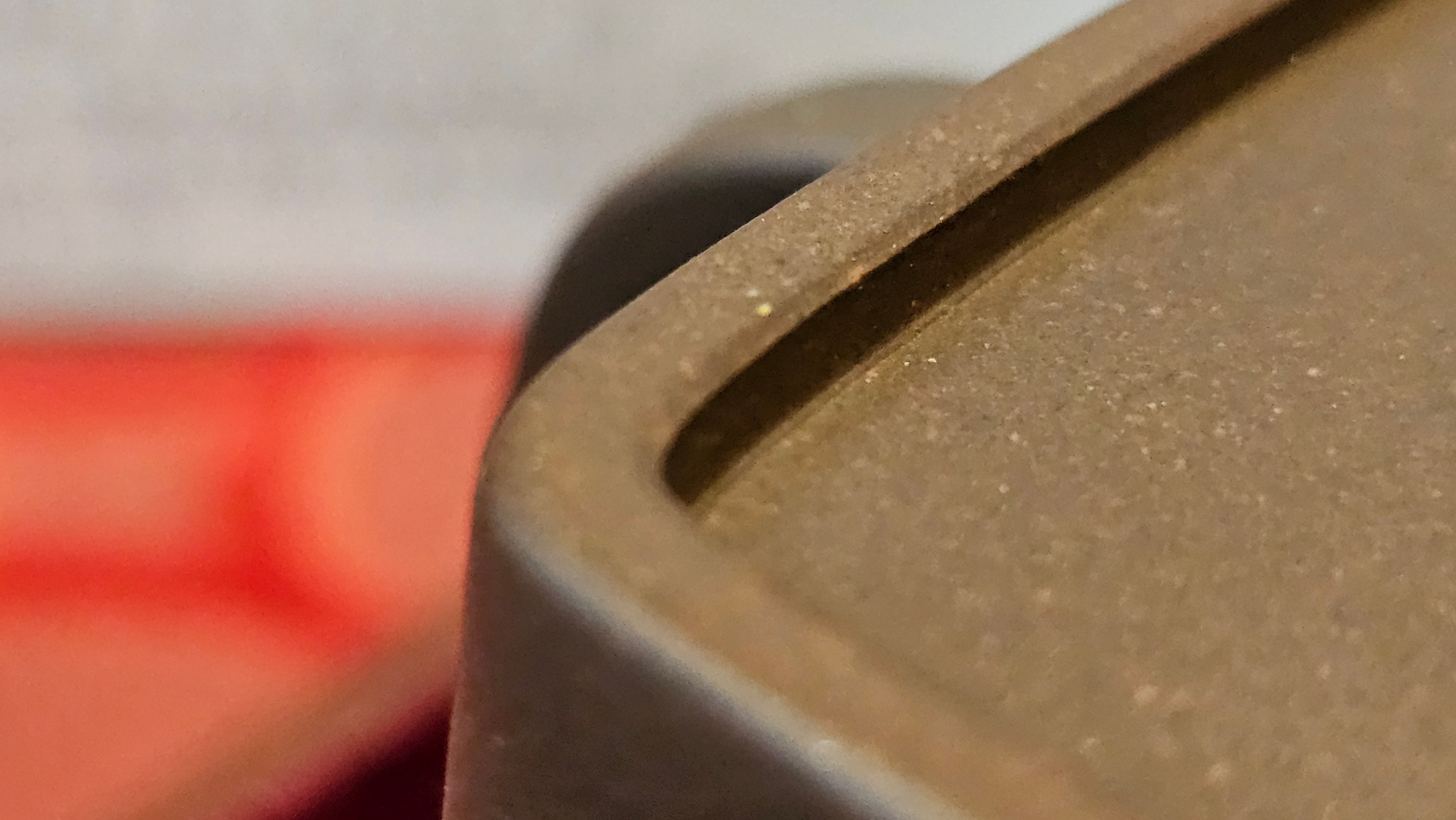 《静远四方》"Jing Yuan Si Fang ~ Stillness, expansive in Four Directions", 161.8ml, "卓而不群" and Lotus Flower Engraving, Di Cao Qing Zi Ni 底槽青紫泥, by L2A Senior Consummate Artist Yuan Hui 袁辉 ~ Congratulations!to Ms A.C., 0918hrs 12th July 2025, Santa Clara, CA!