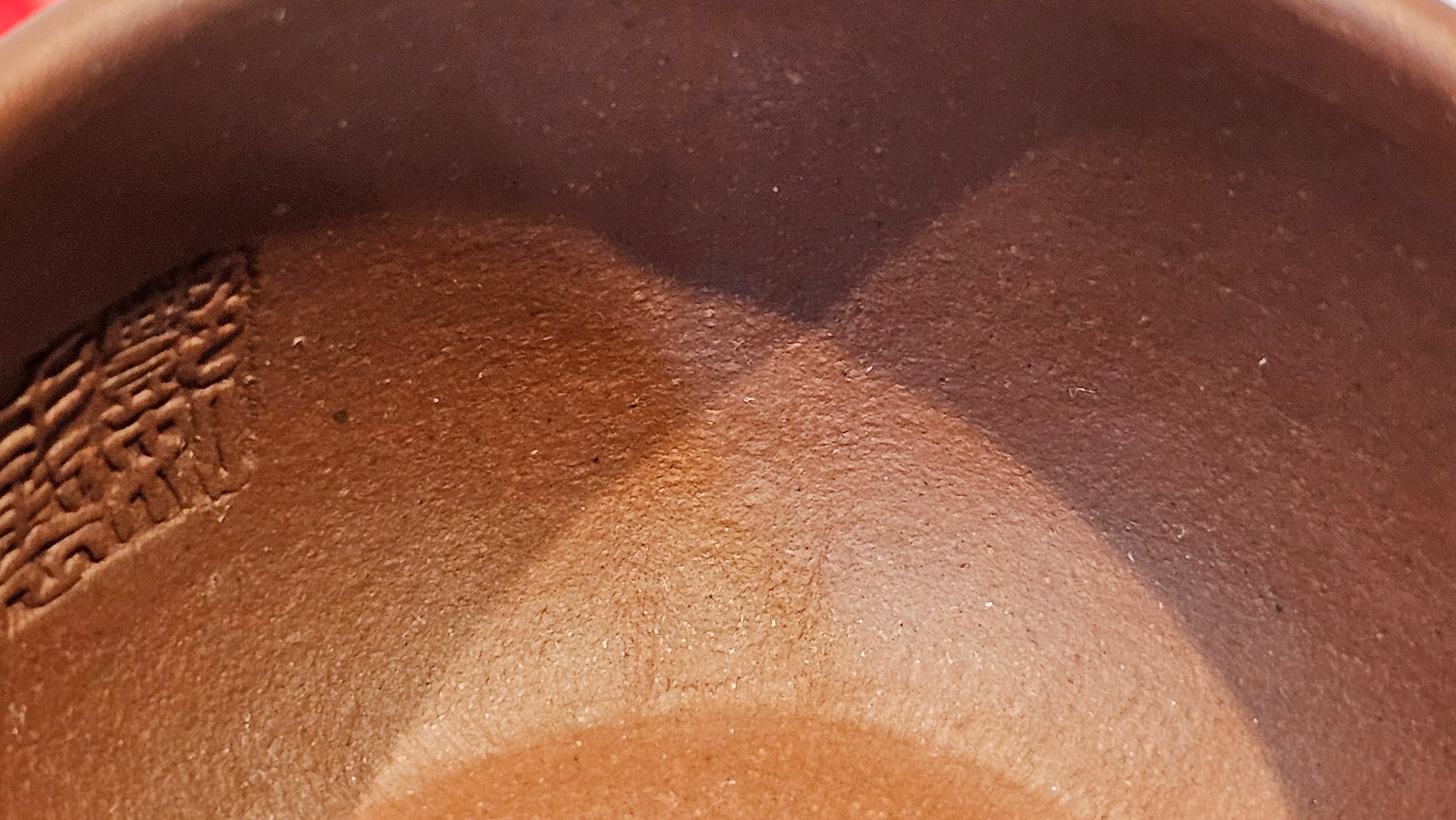 《杯》"Bei" ~ Cup, 104.6ml (when full), Di Cao Qing Zi Ni 底槽青紫泥 ~ Crafted by L3A Consummate Master Artist Li Yan Ru 李艳如 ~ Congratulations to Ms M.!!!, 0412hrs 12th July 2025, Phoenix, AZ.