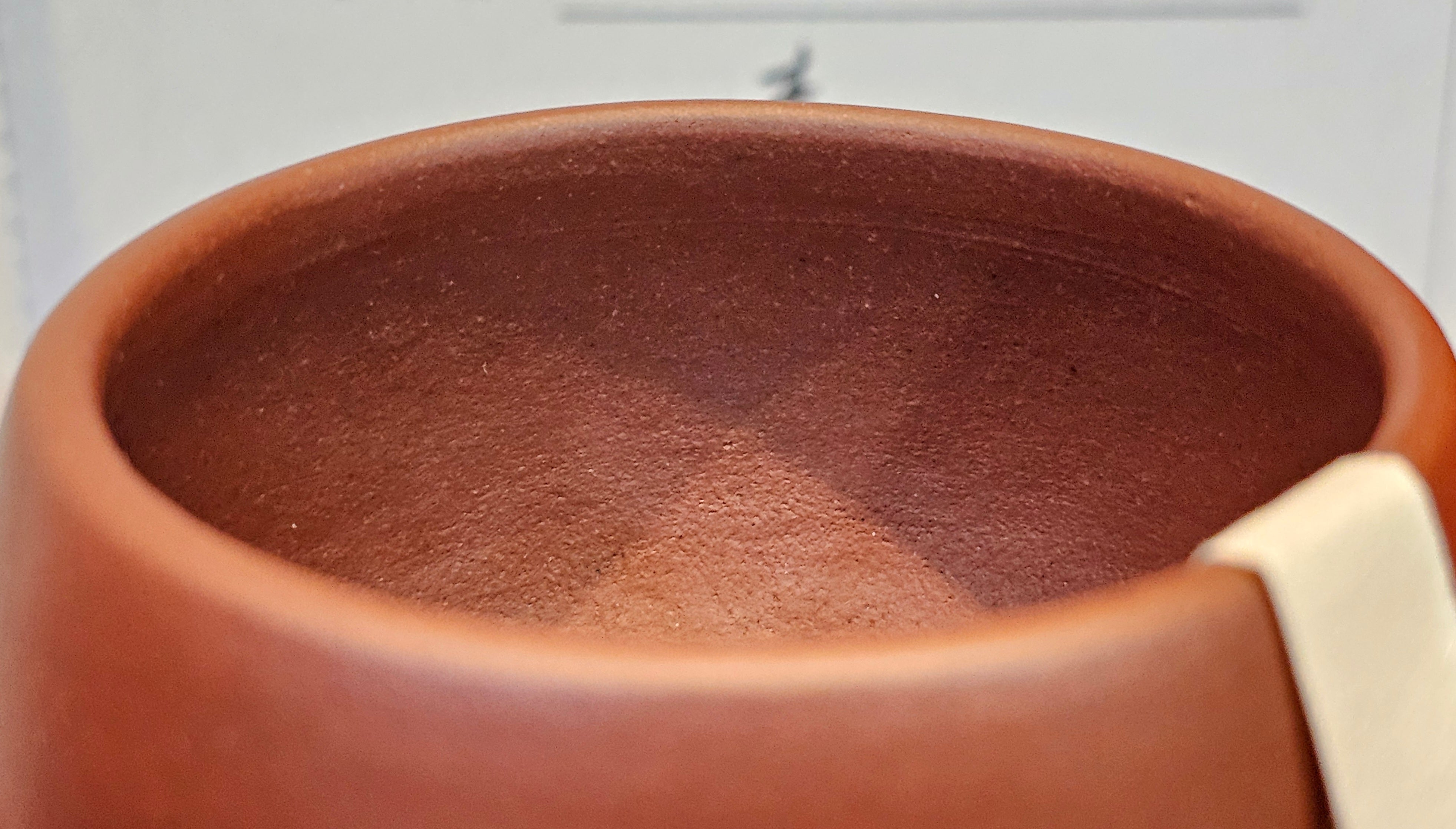 《杯》"Bei" ~ Cup, 104.6ml (when full), Di Cao Qing Zi Ni 底槽青紫泥 ~ Crafted by L3A Consummate Master Artist Li Yan Ru 李艳如 ~ Congratulations to Ms M.!!!, 0412hrs 12th July 2025, Phoenix, AZ.