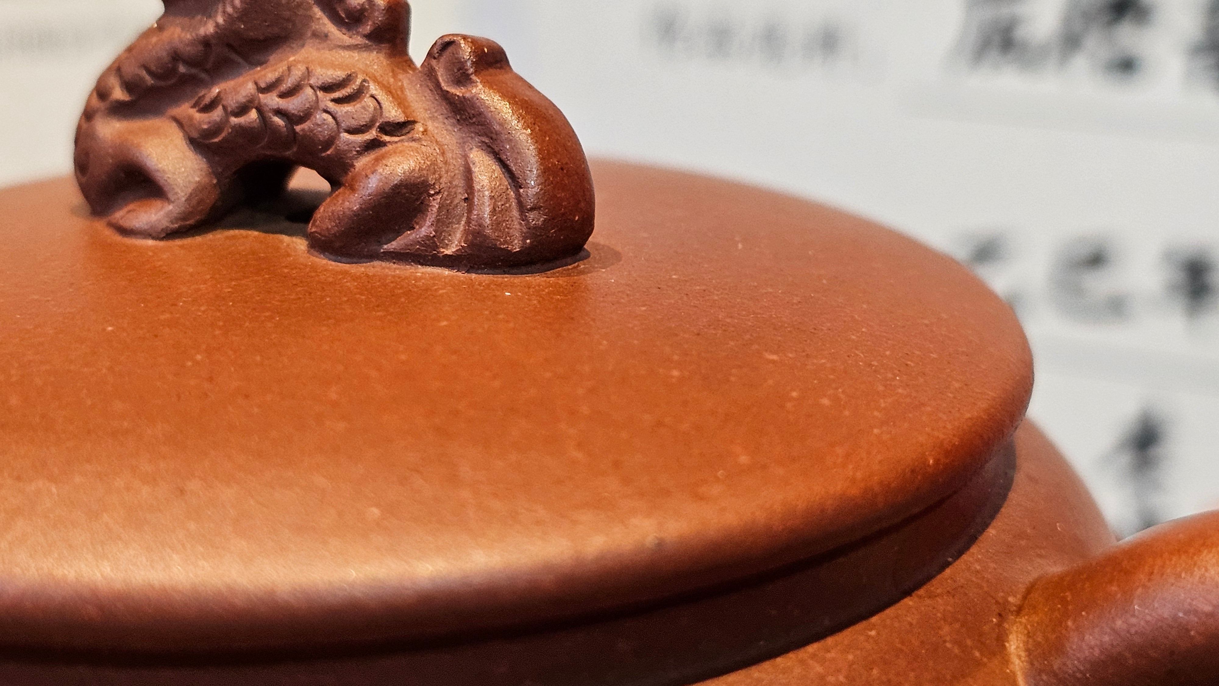 《龙吟》"Lo'ong Yin ~ Lo'ong's/Dragon's Roar", 190.8ml, Di Cao Qing Zi Ni 底槽青紫泥 ~ Crafted by L3A Consummate Master Artist Li Yan Ru 李艳如 ~ Congratulations to Ms M.L.!, 1518hrs 14th July 2025, Phoenix, AZ!